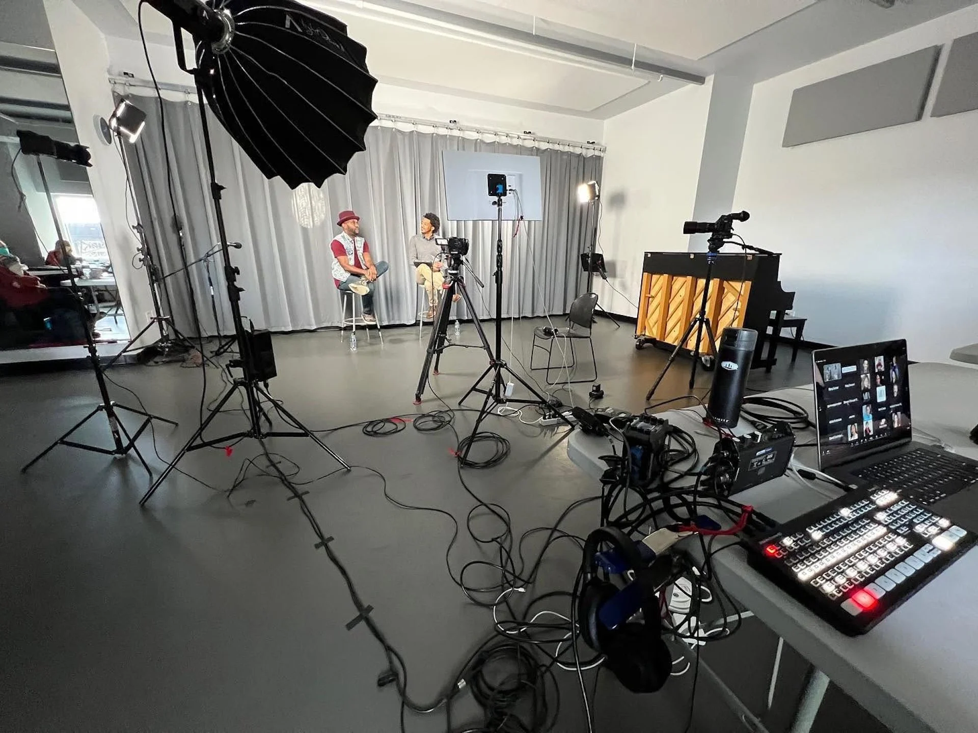 Large-scale video production in New York City by C King Media that was also live streamed