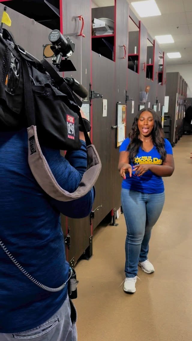 More bts fun with @fox29philly & @cheyennecorin 👀 🎥