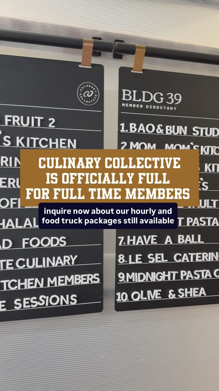 We’re completely full for full time memberships, but we still have food truck & hourly options available. Inquire on our website today! 📲