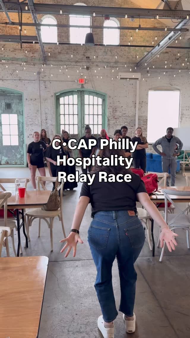 Here’s what the next generation of culinary professionals looks like doing a hospitality relay race. 😂
We were honored to host @ccapphl’s final day of job training at @bldg39arsenal (check our last post for the full recap!) and we&rsquo