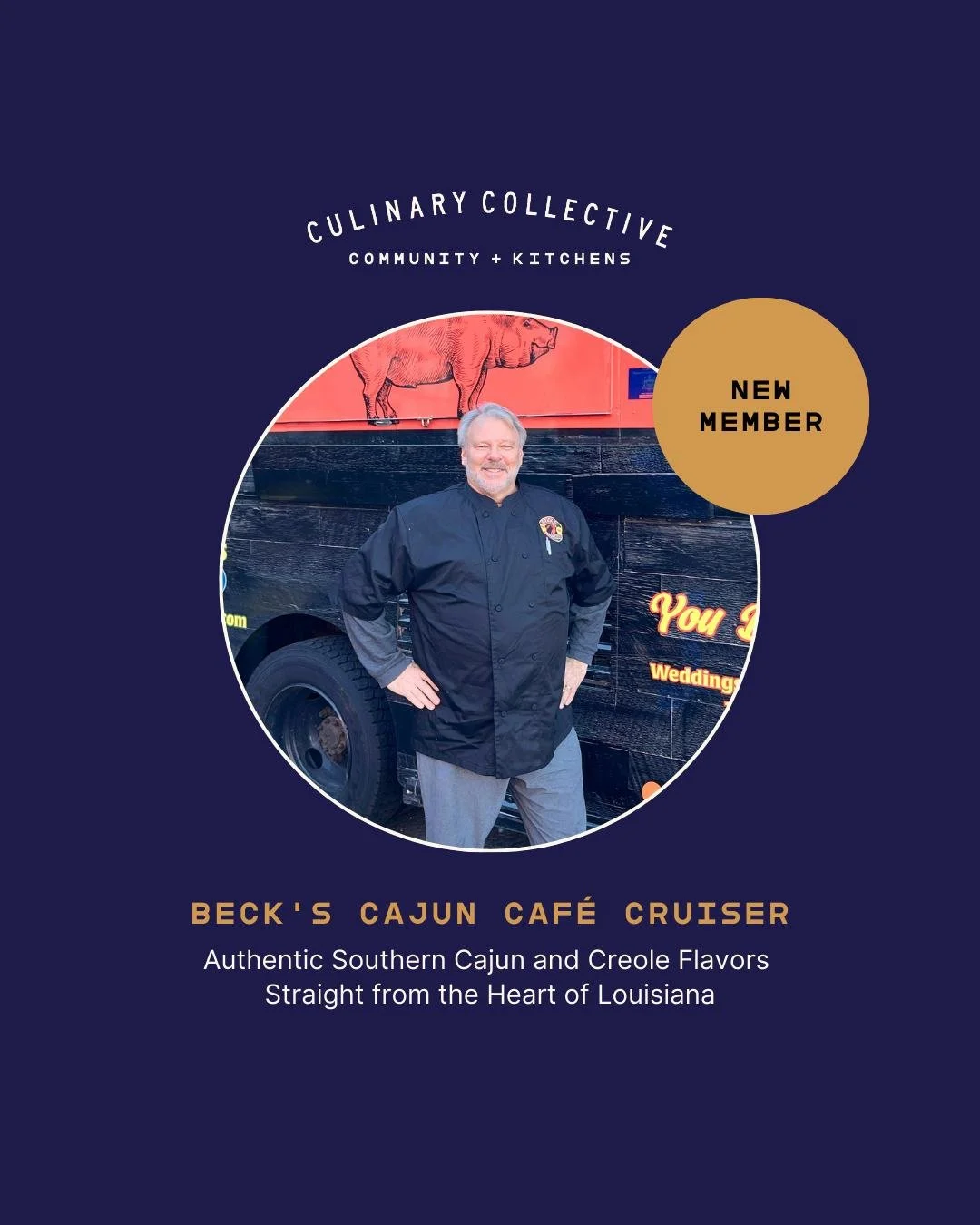 New (ish) member alert: @beckscajuncafe Cruiser! 🦞 

Beck's Cajun Caf&eacute; Cruiser is turning up the heat with authentic Southern Cajun and Creole flavors straight from the heart of Louisiana. Helmed by Chef William Beck, a Philadelphia native wi