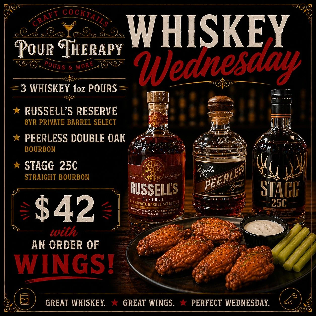 Tomorrow's Whiskey Wednesday Flight!