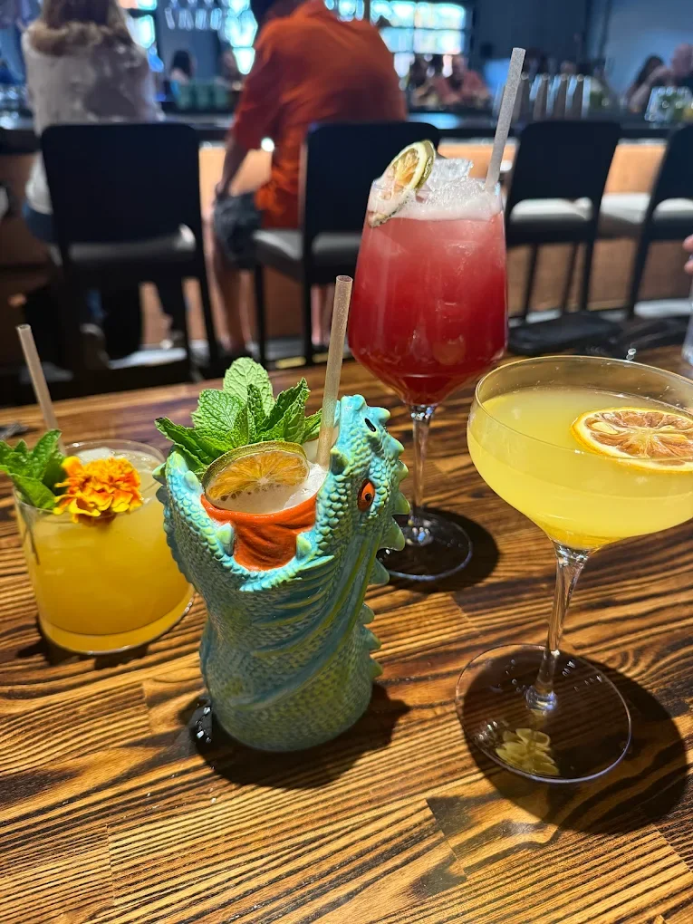 Craft cocktails served at Pour Therapy in Casa Grande Arizona