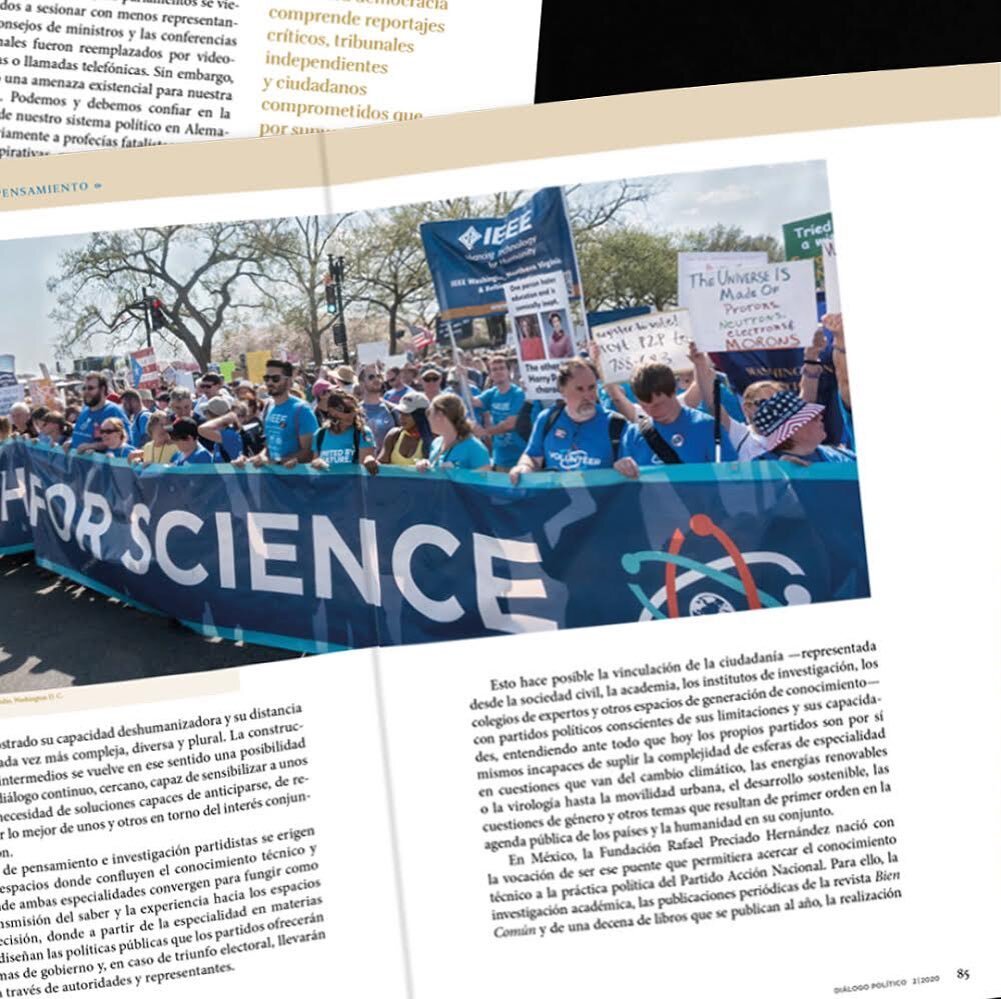 &iquest;Cuál es la interacción entre científicos y políticos en tiempos de crisis? Mañana en la presentación del nuevo número de Diálogo Político estarán Rafael Radi, coordinador del GACH Uruguay; Éctor Ramírez, médico y diputado mexican