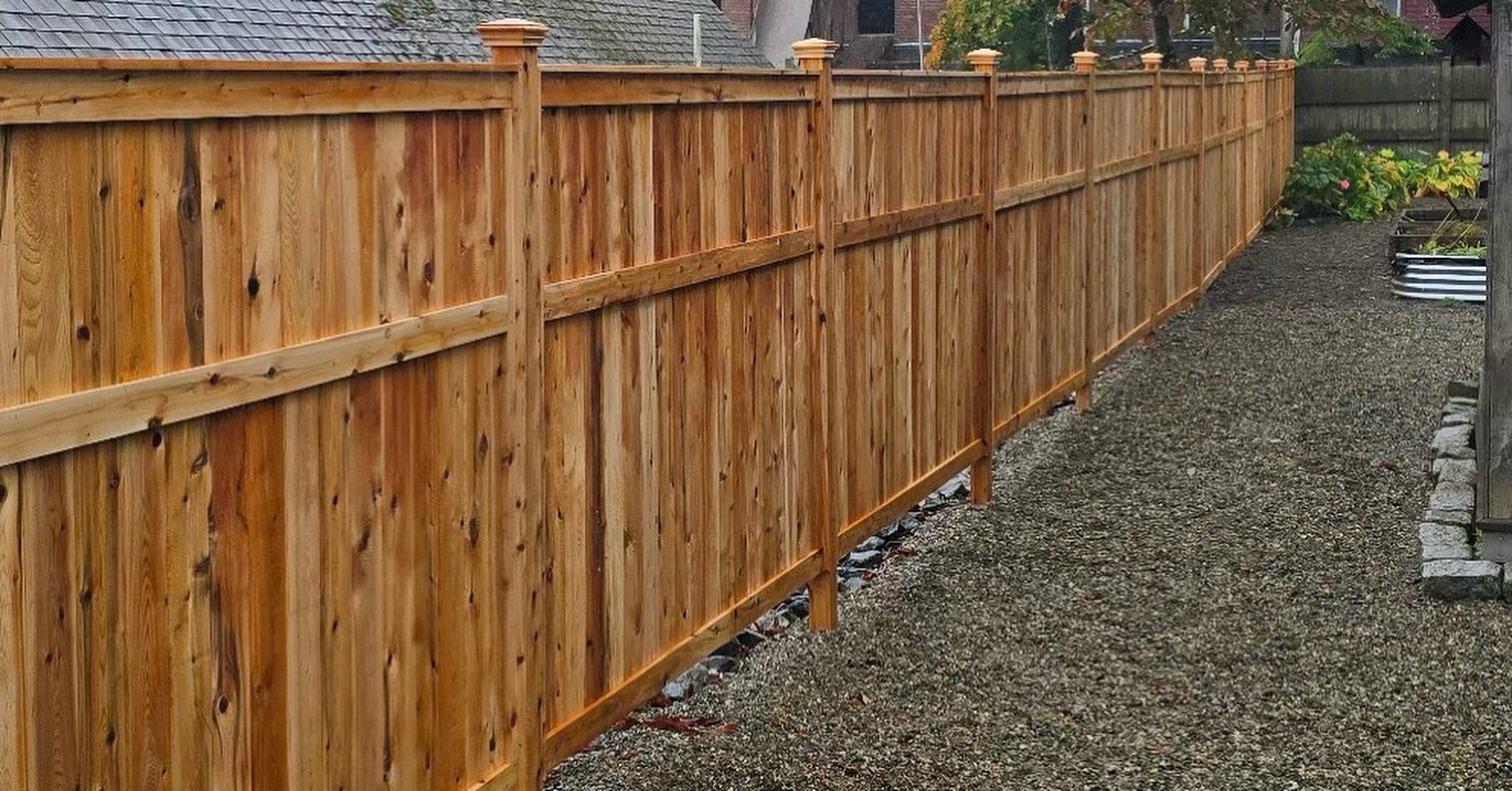 Good Neighbor cedar #2 panel (C6)