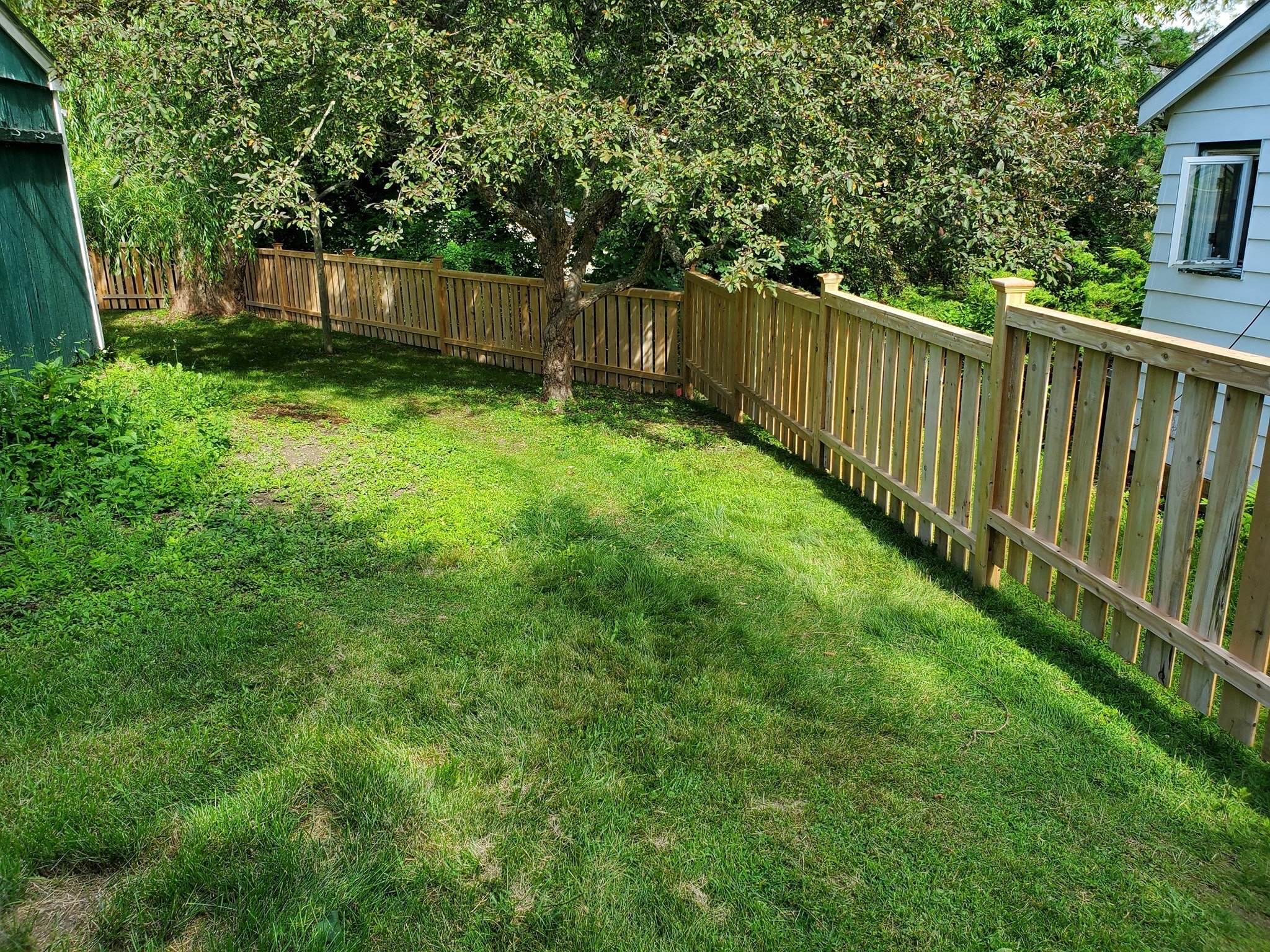 stepped 4' tall spaced picket (C65)