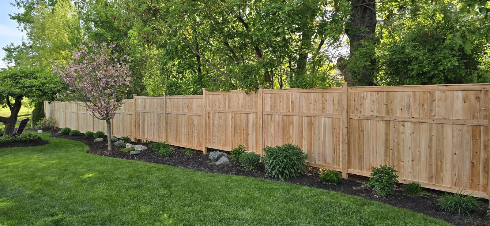 Good Neighbor cedar #2 panel (C34)