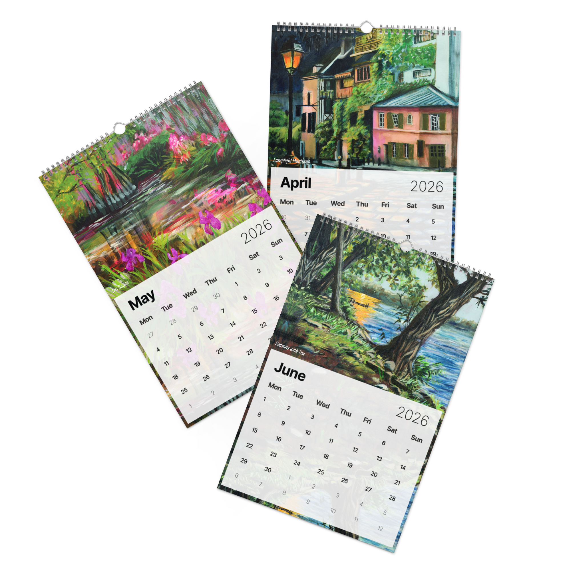 Chasing Horizons Wall calendar (2026) — Stig Burrhus: Studio Stig