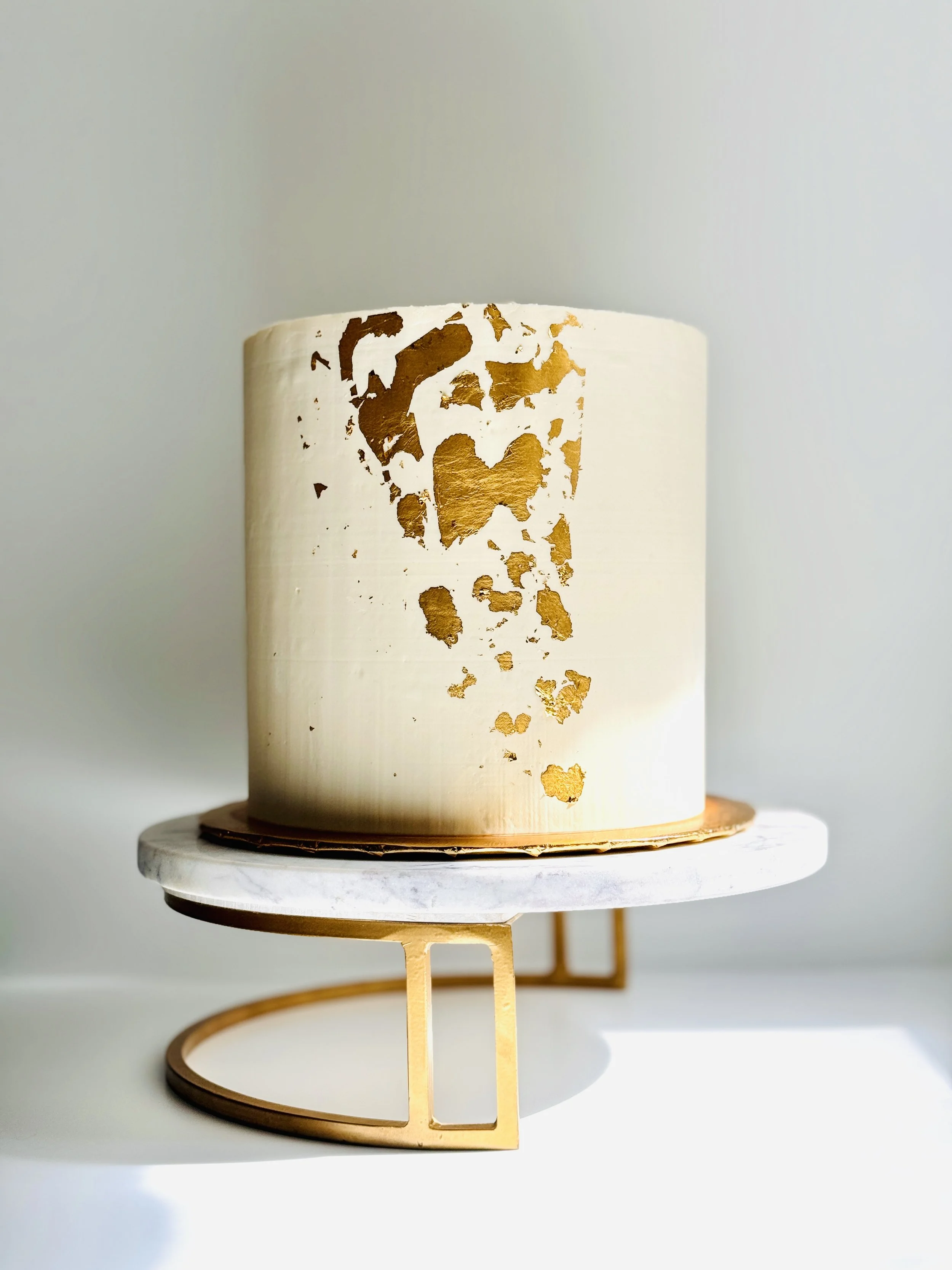 ADD ON: 24K Gold Leaf Accents for Single Tier
