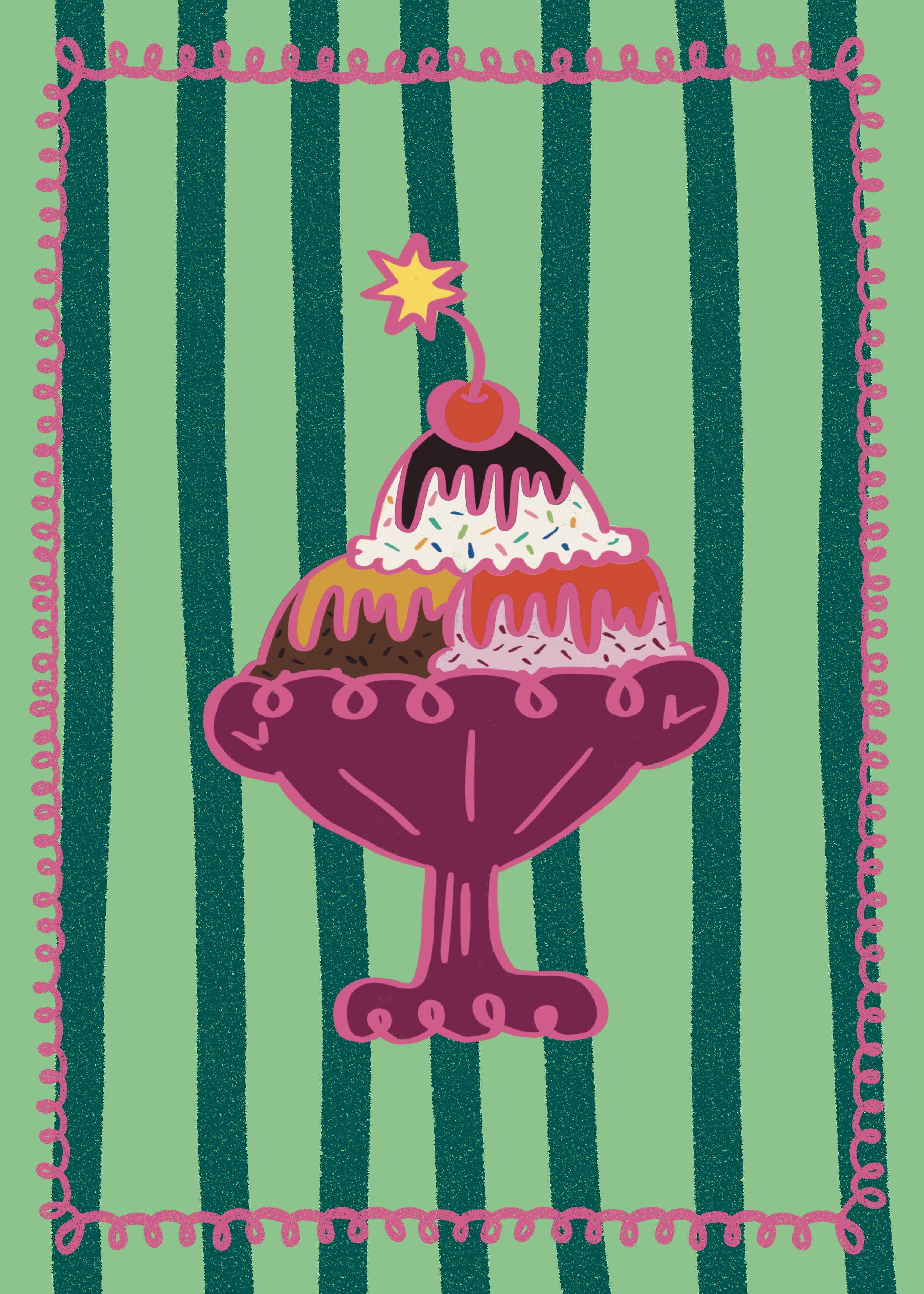 Celebration Sundae (Green)