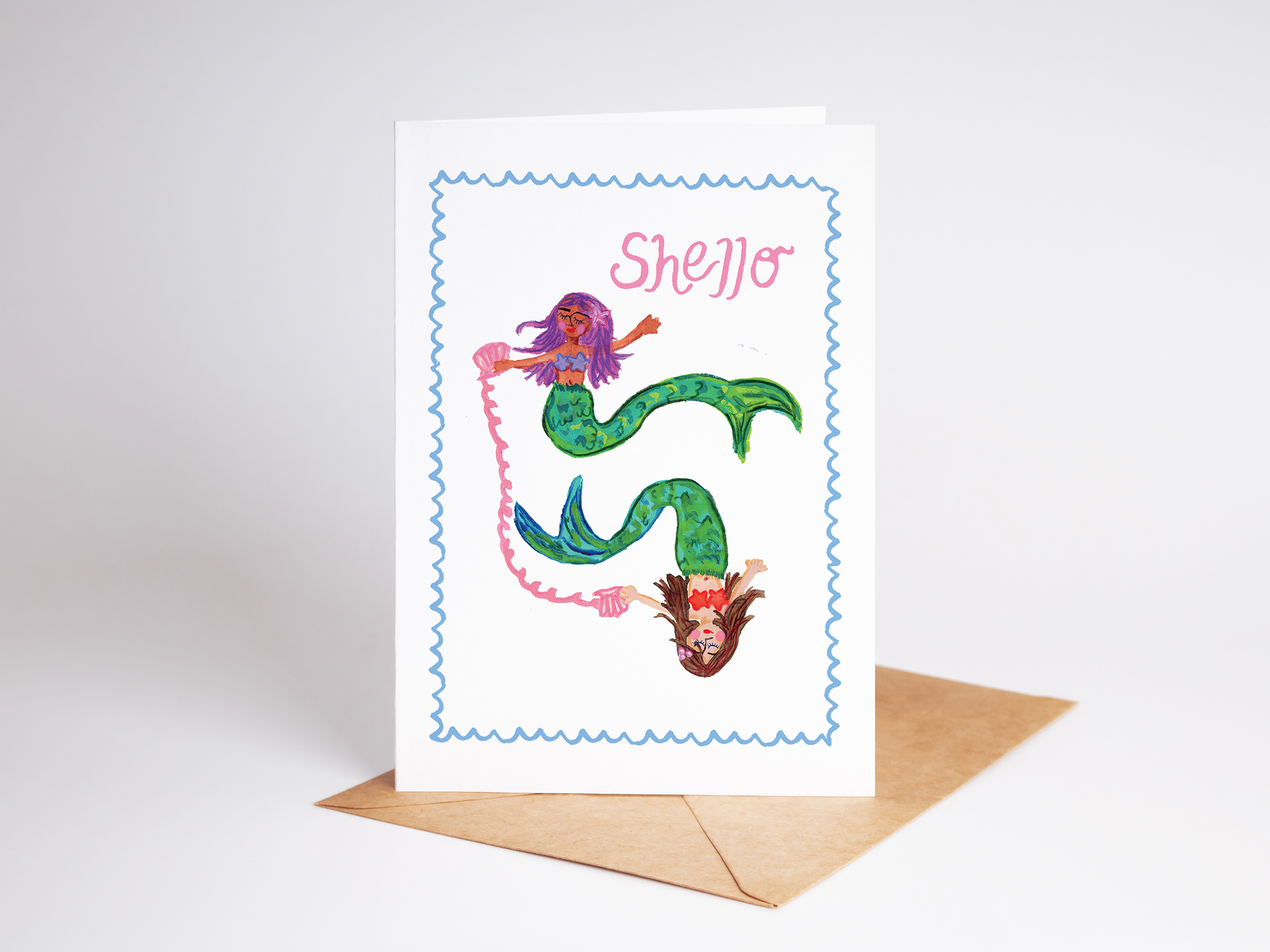 Shello Mermaids Greeting Card — The Shelley Society