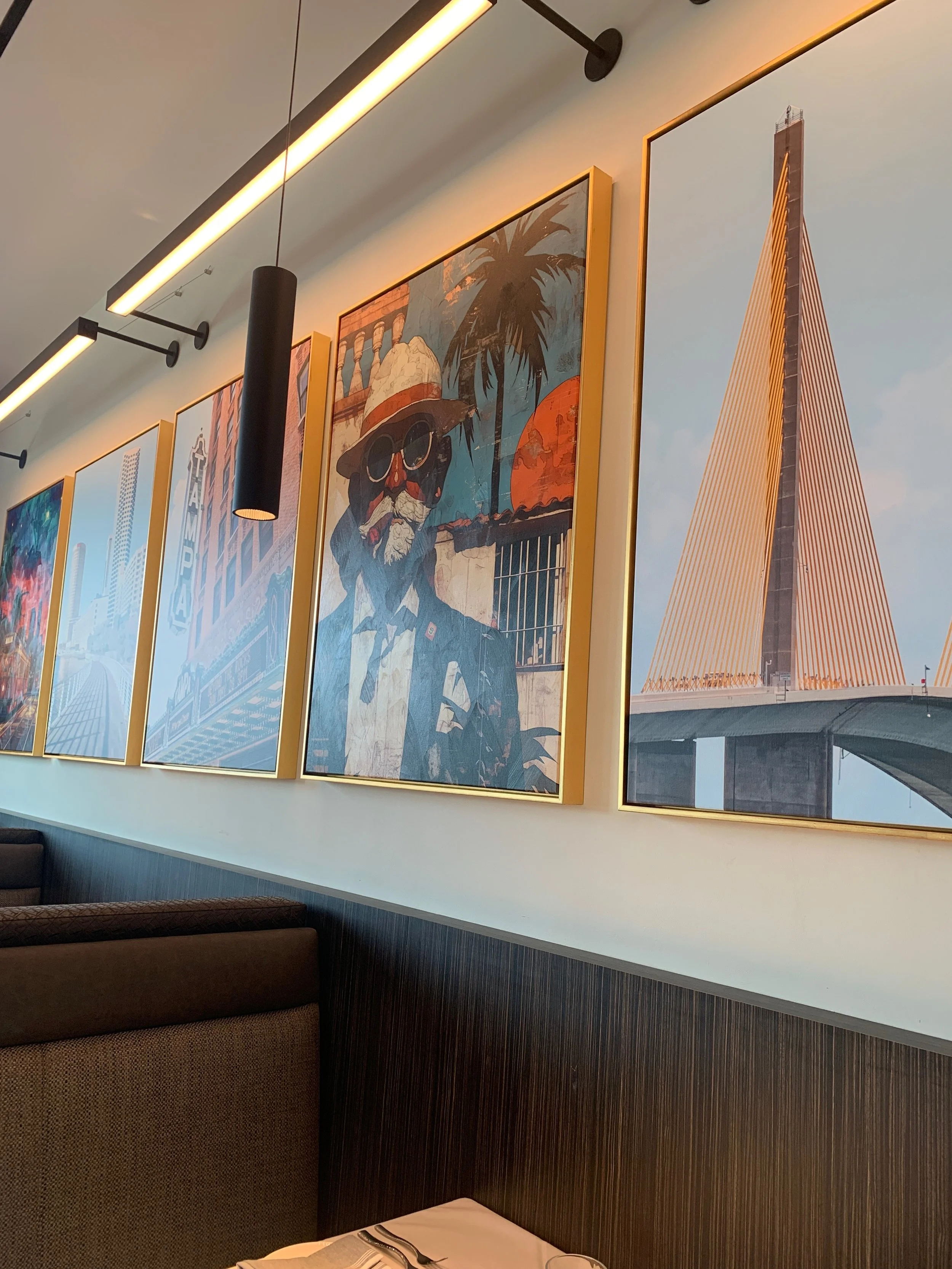 Hospitality | Flemings Tampa, FL | Art Curation Package