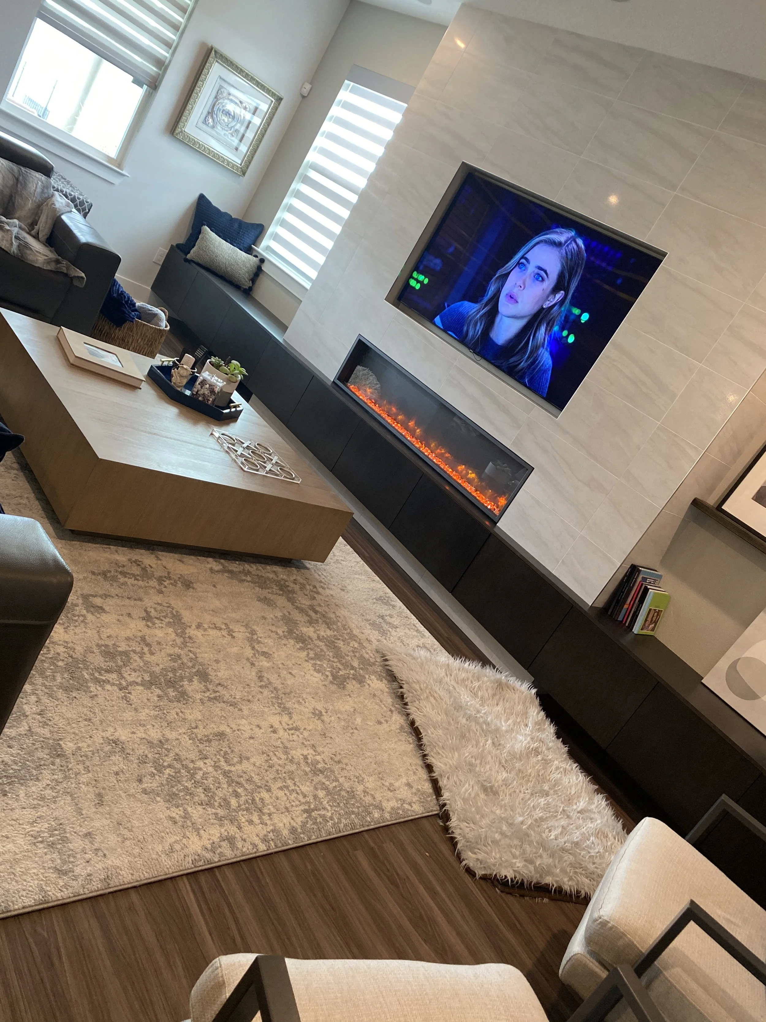 Residential | Fireplace Wall Addition | New Build LWR