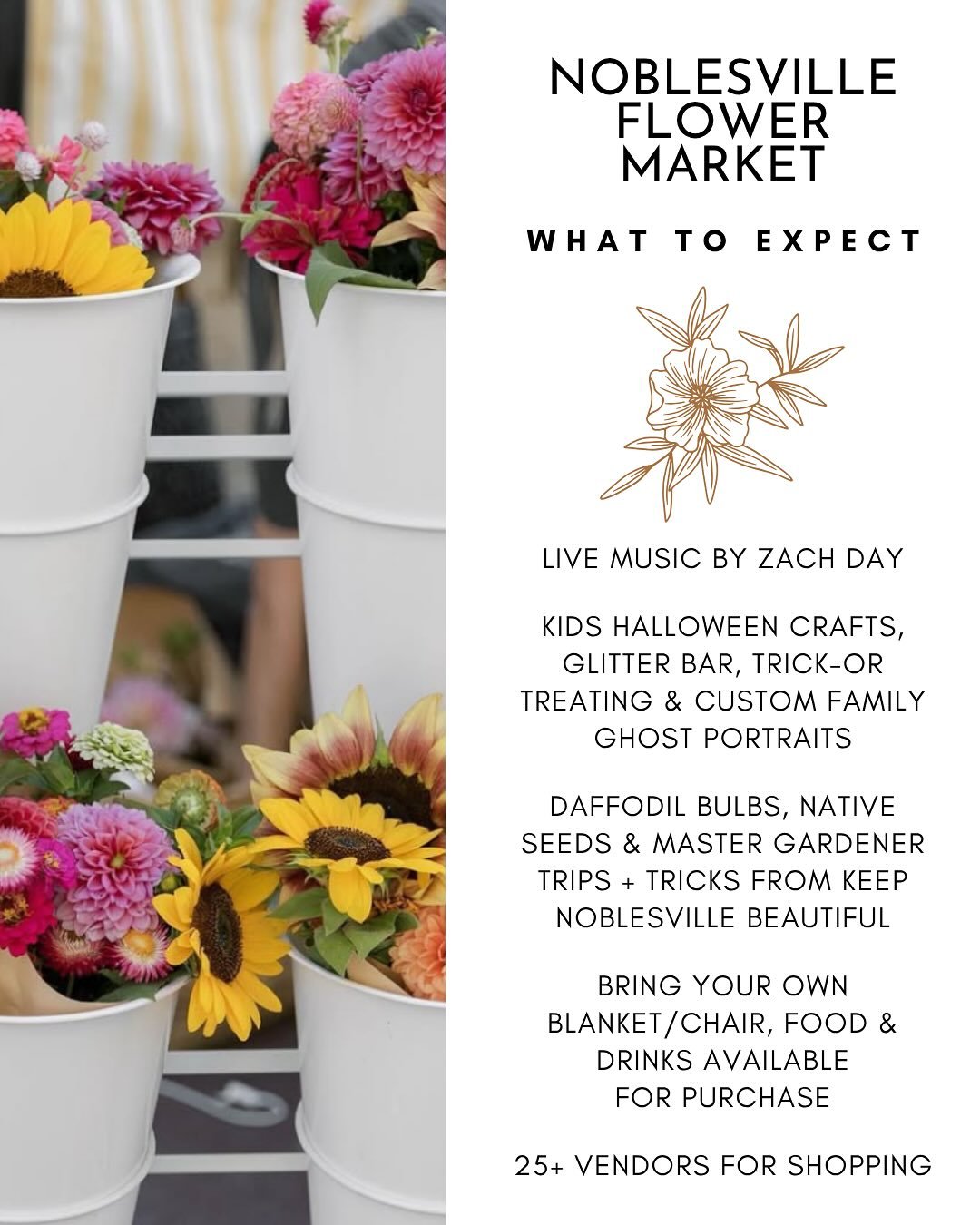 🎃 Tonight&rsquo;s the night! Seminary Park transforms into a fall dream from 5&ndash;8 PM &mdash; think trick-or-treating, 25+ vendors, live music, food &amp; drinks, fall florals, daffodil bulbs, native seeds, Halloween crafts, a glitter bar, and e