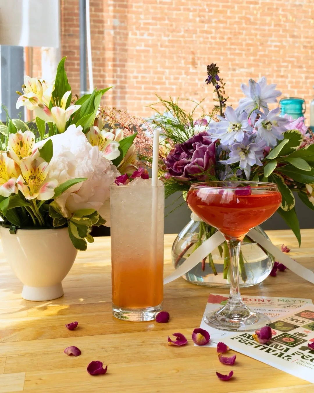 Bookmark this now &amp; thank us later&hellip;🍸🌸✨

The drinks you absolutely DO NOT want to miss this Indiana Peony Festival season👇🏼

🌸 9th Street Bistro&rsquo;s Peonies in the Park (aka &ldquo;The Kelly McVey&rdquo;) featuring peony-infused vo