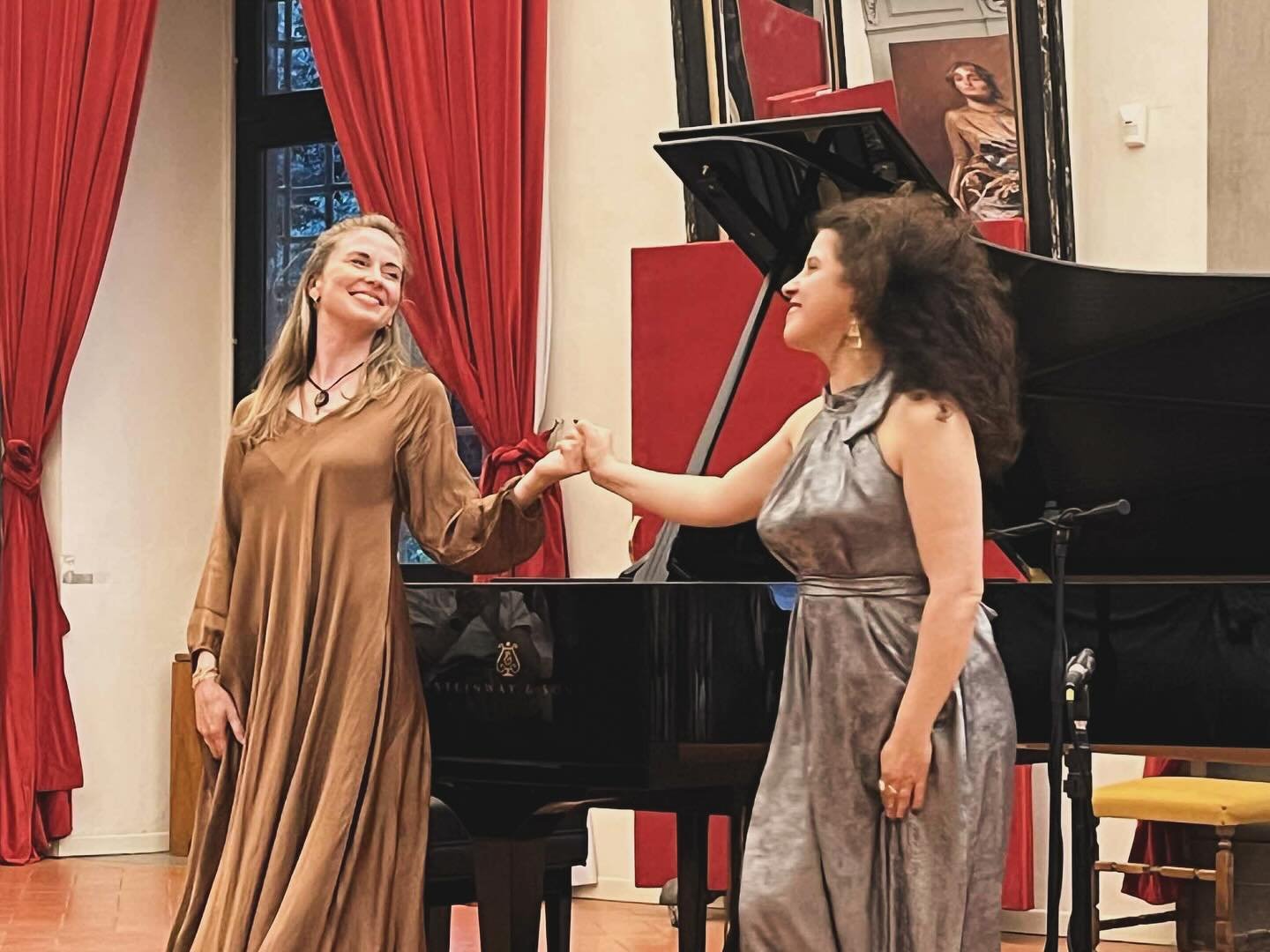 A successful opening concert for our inaugural festival! Brave to @hagarshar and @elenora.pertz for your “wild women of song” program!
#liedtheway #wildwomenofsong #liedduo