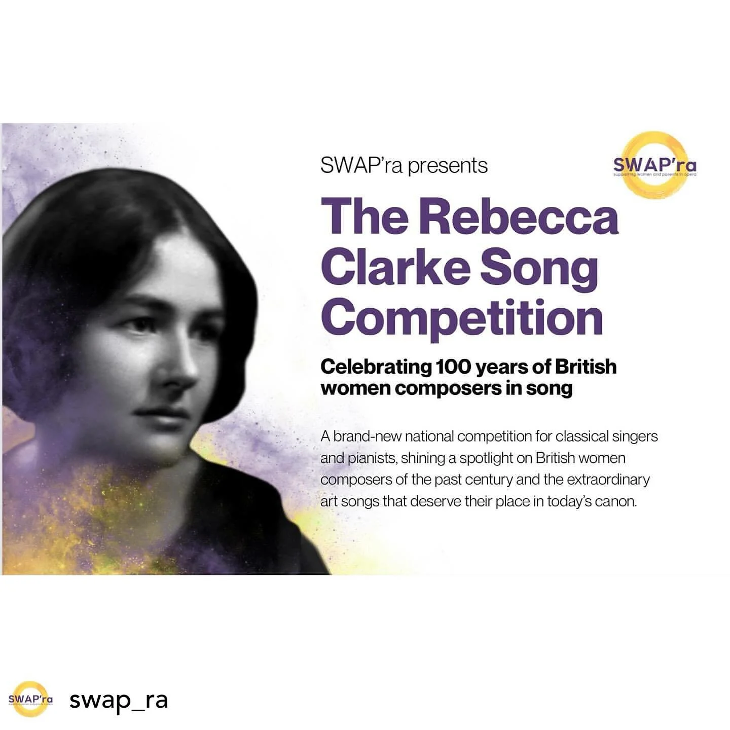 A song competition with no age limit and equal prizes for pianists and singers? AND named after one of the most influential female song composers of the 20th century? We dig it!
UK-based song duos check out the Rebecca Clarke Song competition, happ