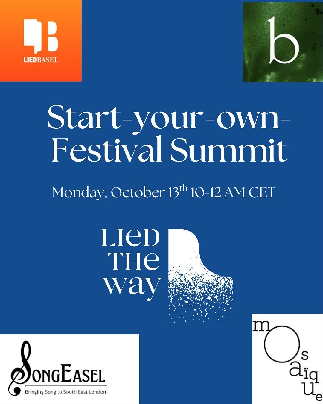 💫Start-your-own-Festival Summit 2025 💫
⚡️Have you ever wanted to start your own song festival, but didn’t know where to begin? 
⚡️Starting a song festival is a great way to create a platform for this important art form, boost your own caree