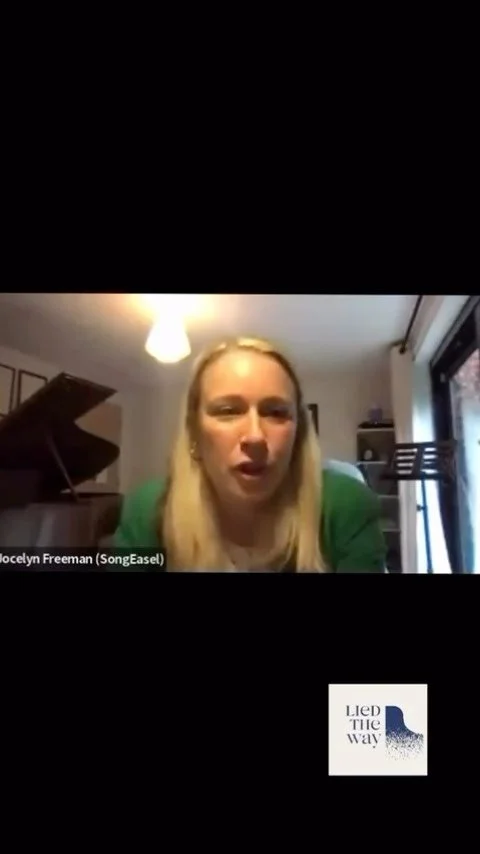 Earlier this month, our director @elenora.pertz sat down with @pianolieder @silke.gaeng and @chandavanderhart to talk about their experiences starting and running song festivals. Thank you Jocelyn, Silke and Chanda for sharing your wisdom so gracious