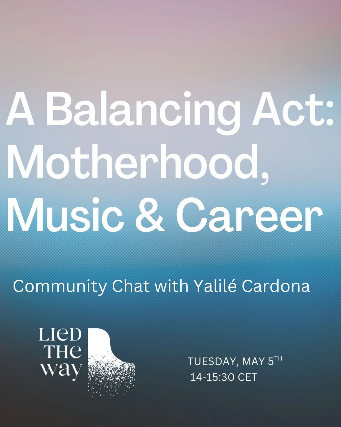 &ldquo;You cannot be an artist and a mother&rdquo; is an adage that many women have heard. And yet more and more women do not want to choose between their professional paths and motherhood. 

On May 5th from 14-15:30 CET, we have an open conversation