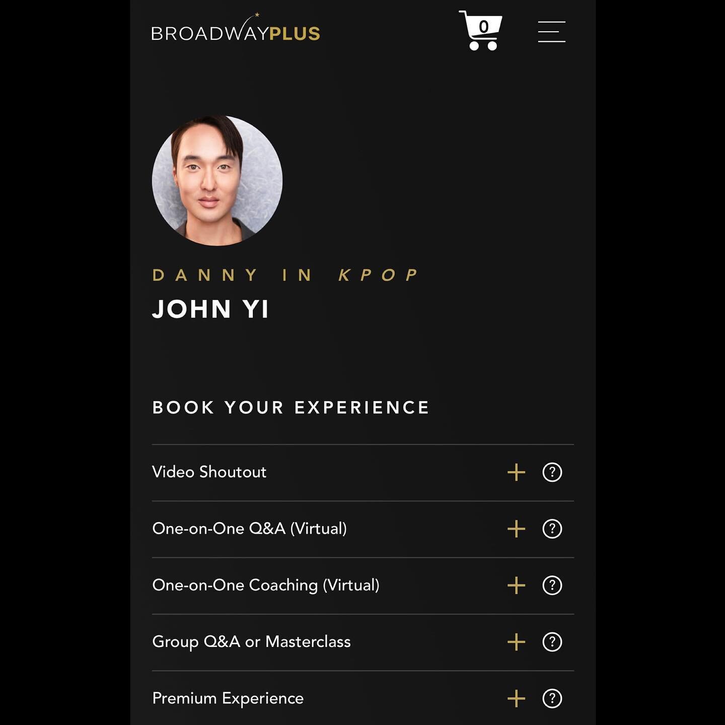 I&rsquo;m thrilled to be joining the group of artists over at @broadwayplus 💫 Available for meet-and-greets, coaching, group workshops, video shoutouts, and more! Link in bio to learn more. ❤️