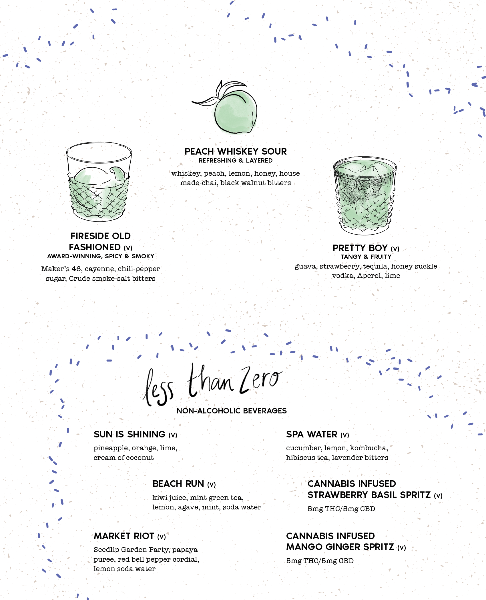 Summer Menu 2026 Cocktails Page 2