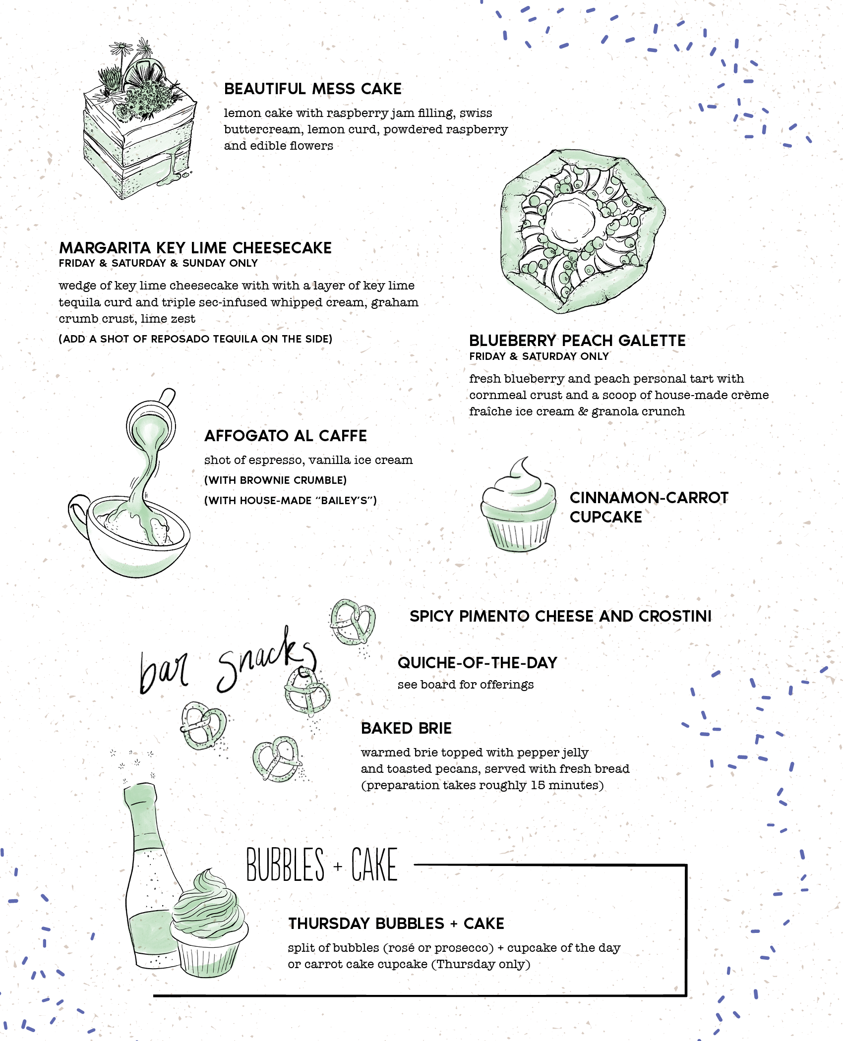 Summer Menu 2026 Desserts Page 2