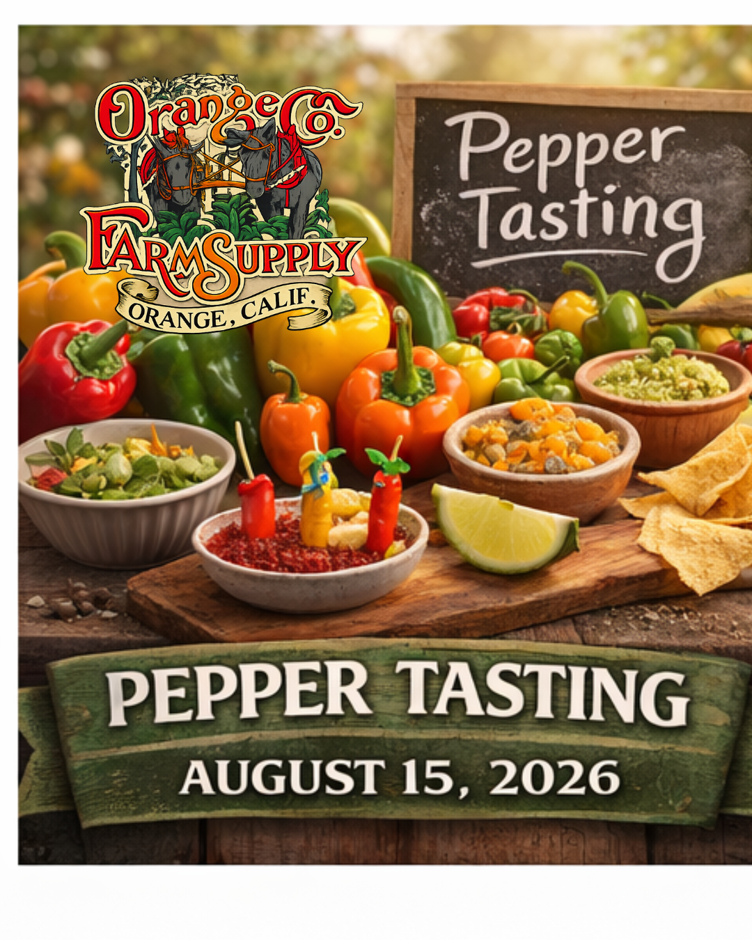 Pepper Tasting Party