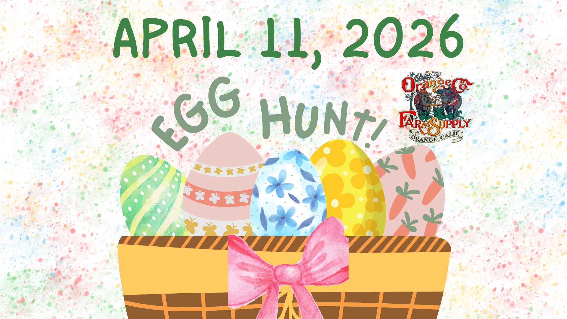 SPRING CHICKEN EGG HUNT