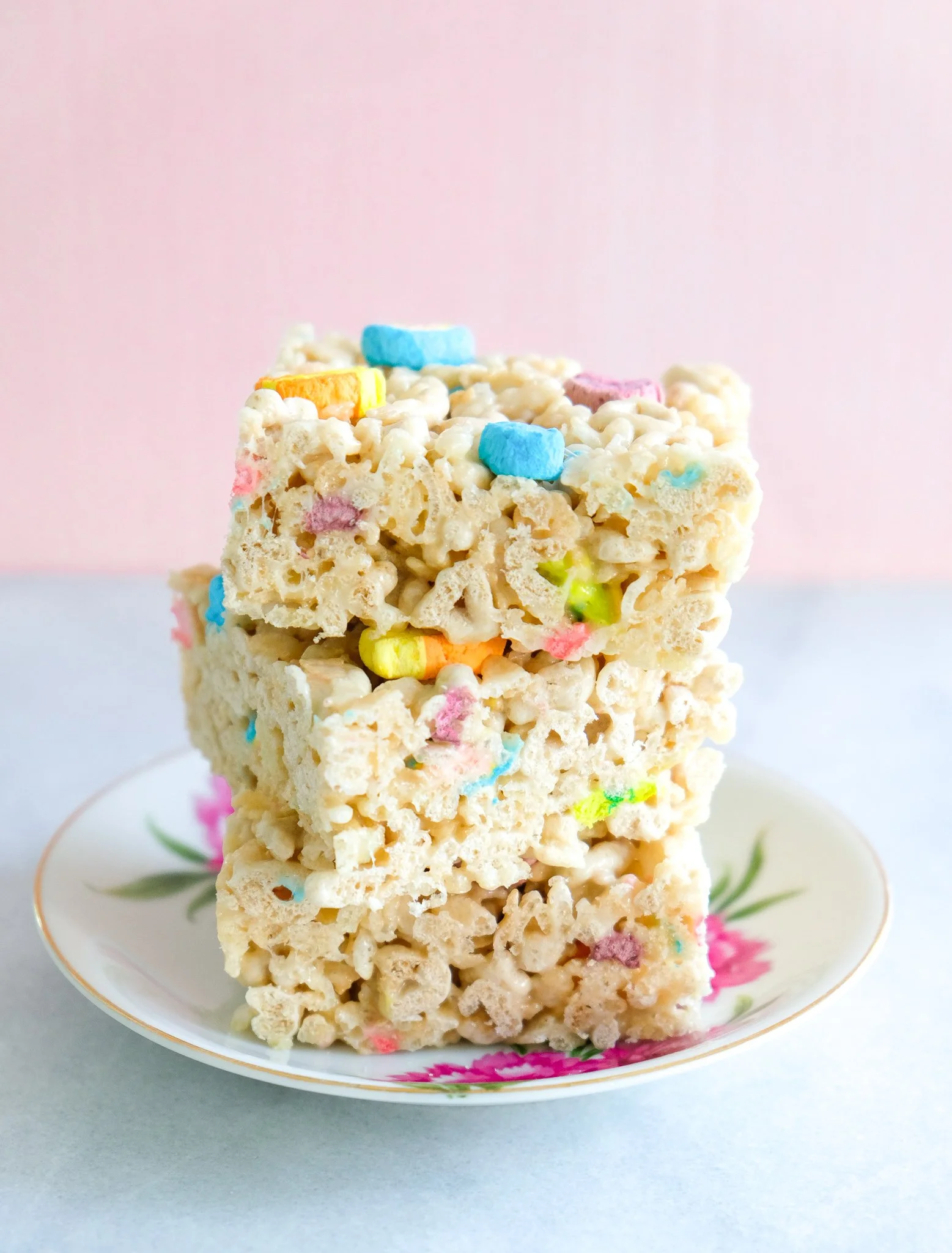 Lucky Charms Rice Krispie Treats