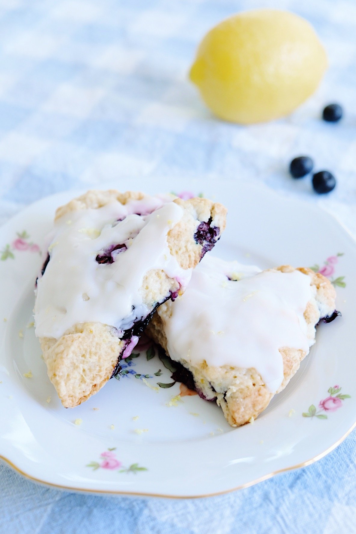 Blueberry Lemon Scones