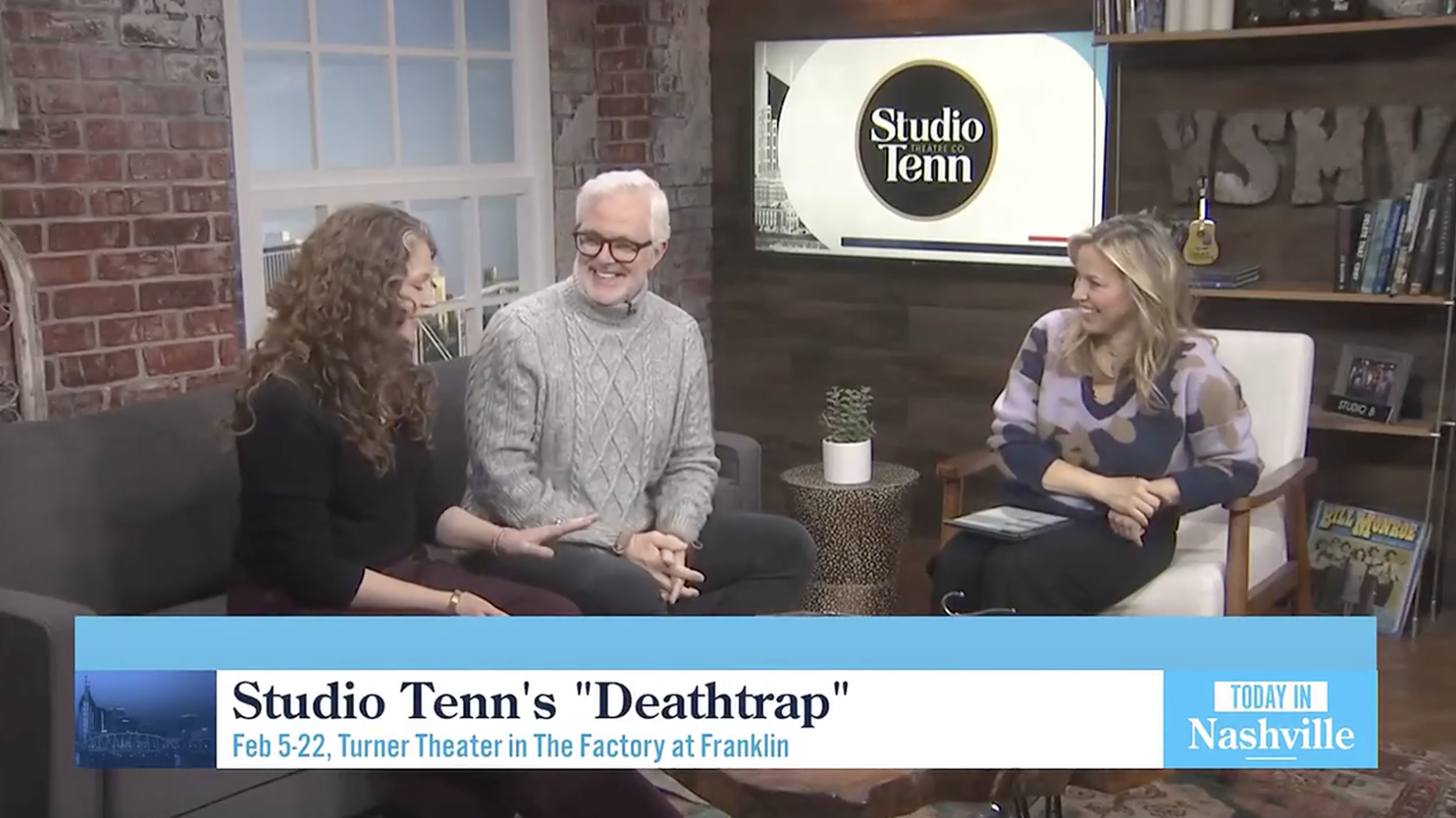 Studio Tenn's "Deathtrap" Coming to Turner Theater Feb 5-22