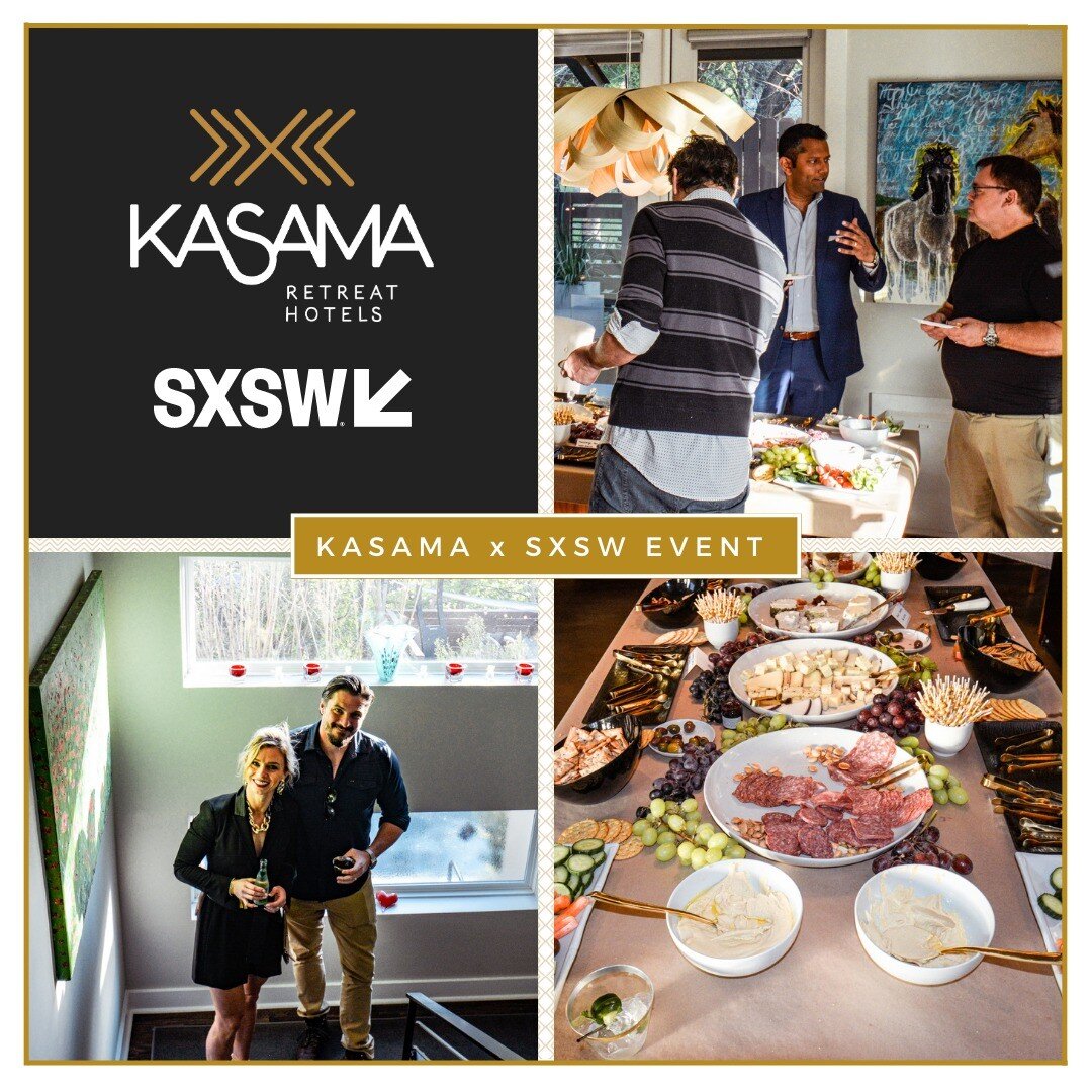 Had the best time on Monday hosting the KASAMA x SXSW Event for some amazing people! Thank you all so much for coming out to be a part of what we are doing to offer the best experience for our members and guests in the future! We are truly grateful t