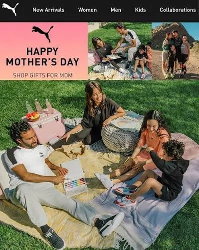 PUMA Mother's Day Campaign