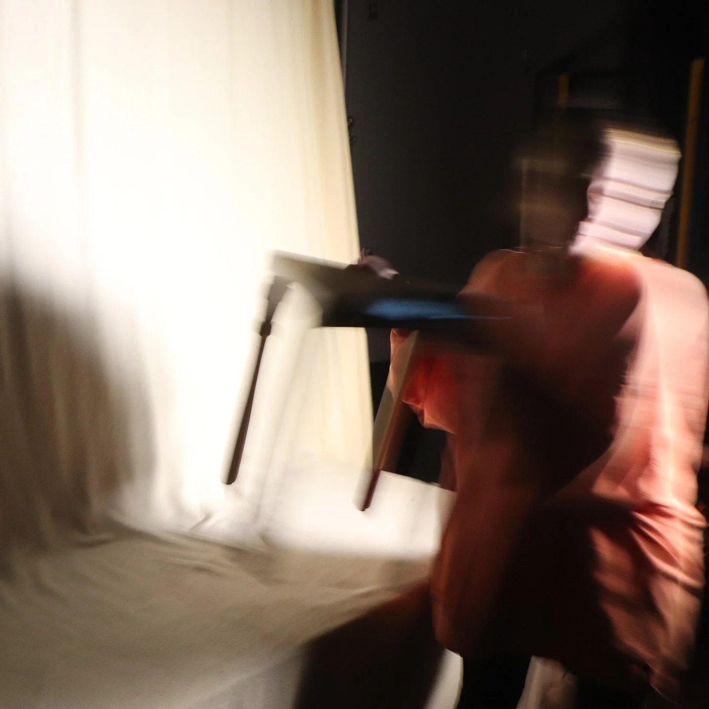 Behind the scenes of shooting Two Dogs Fighting.