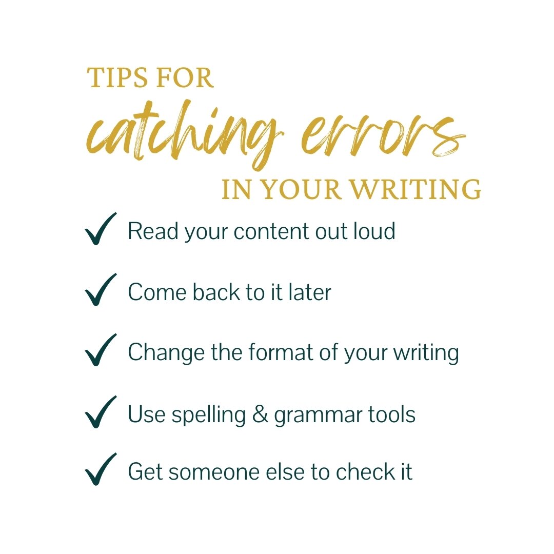 There's nothing that screams UNPROFESSIONALISM like a typo. But there&rsquo;s also nothing more human than making mistakes.

Ahh, you see the problem?

While mistakes are inevitable, there ARE ways you can minimise the errors made in your writing. Th