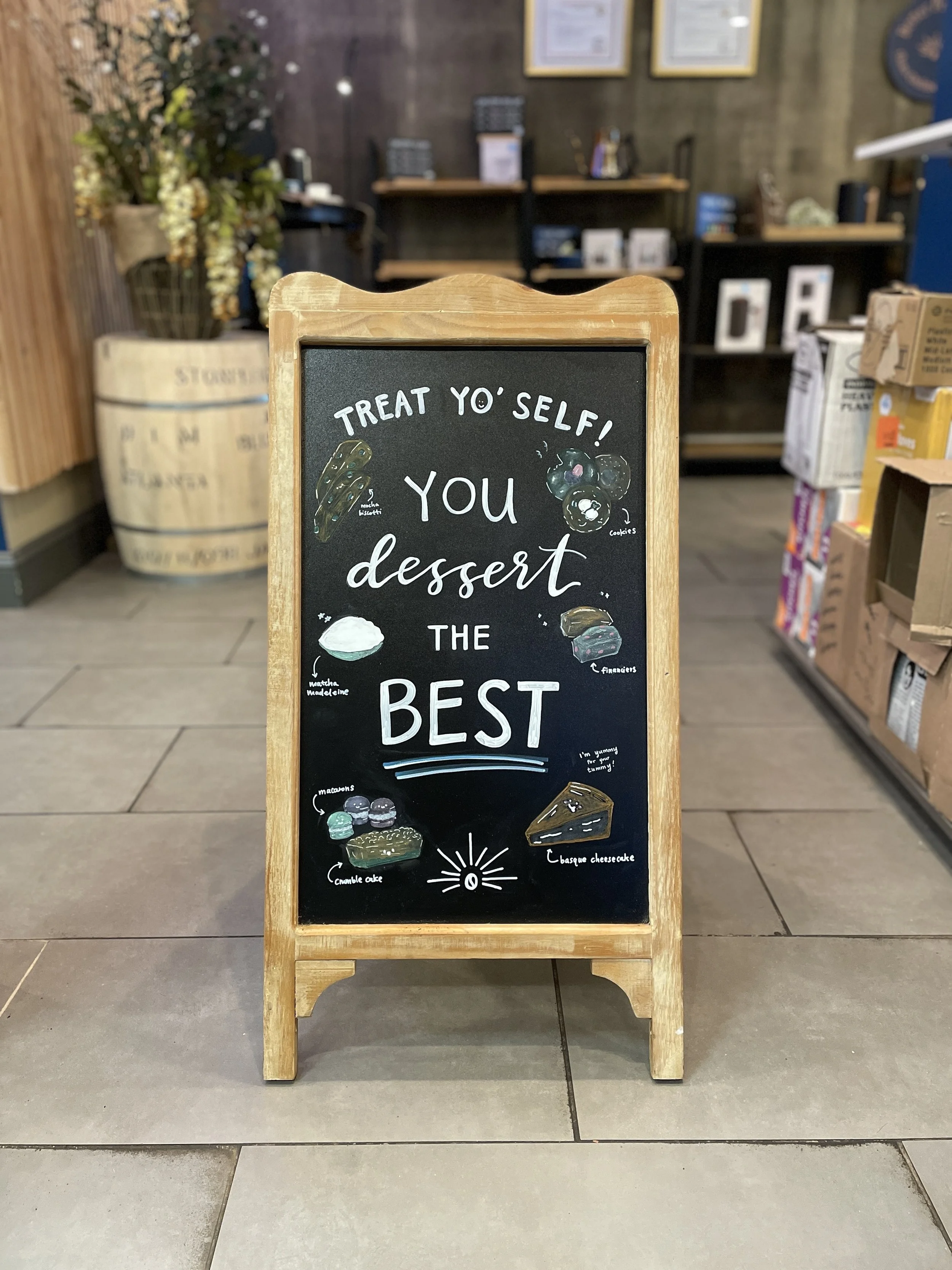 Chalkboard Design for Coffee Shop