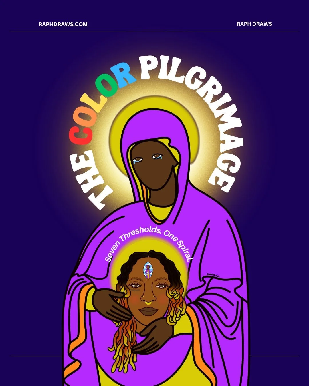 I&rsquo;m so proud to announce the expansion of my artistry, The Color Pilgrimage 🌈 a 7-threshold healing arts curriculum rooted in The Black Madonna, my spiritual lineage, Haitian Vodou &amp; African Diaspora spiritual tradition(s) 🫀

I&rsquo;m go