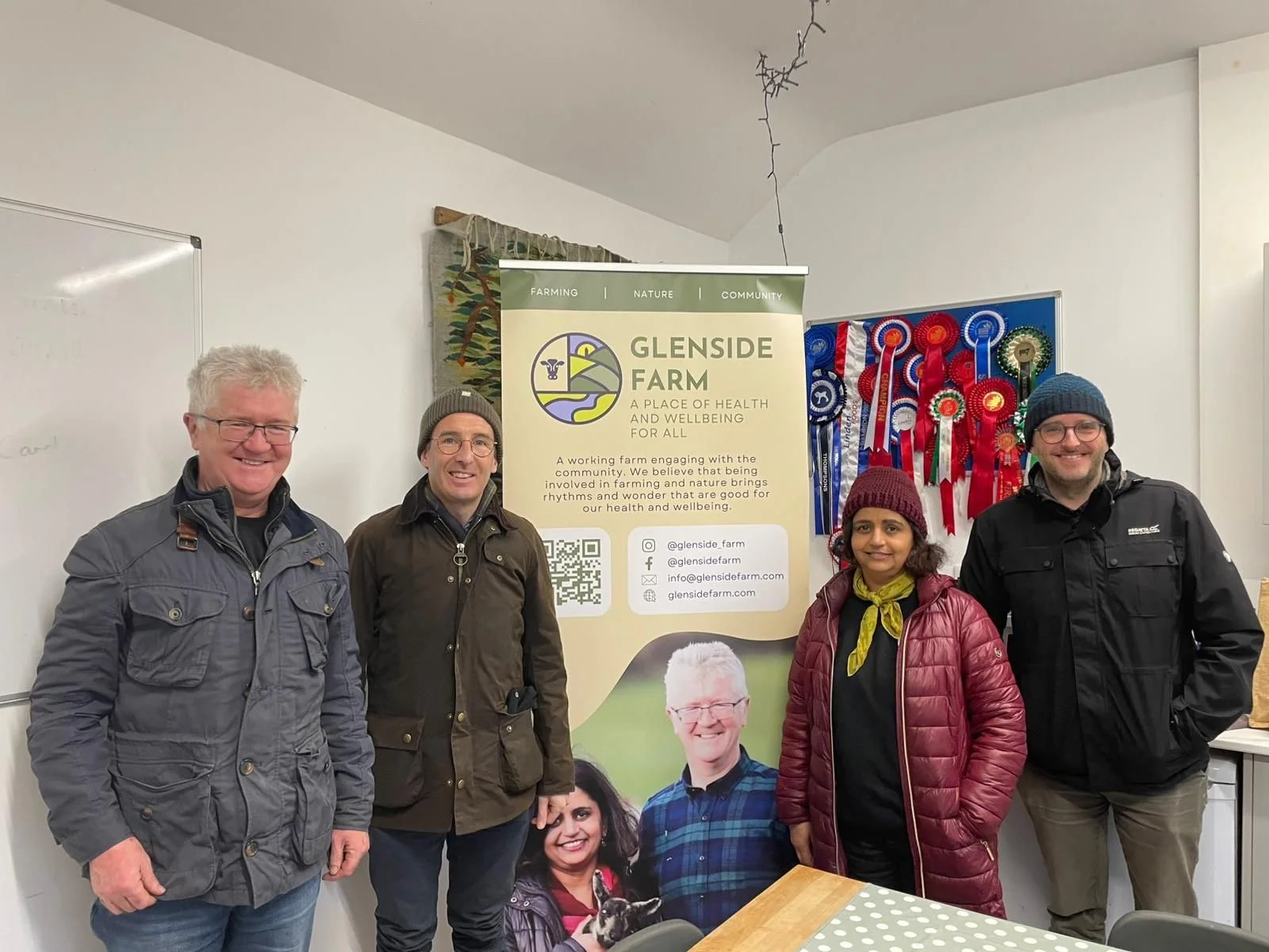 A normal Thursday at Glenside Farm… or not! 