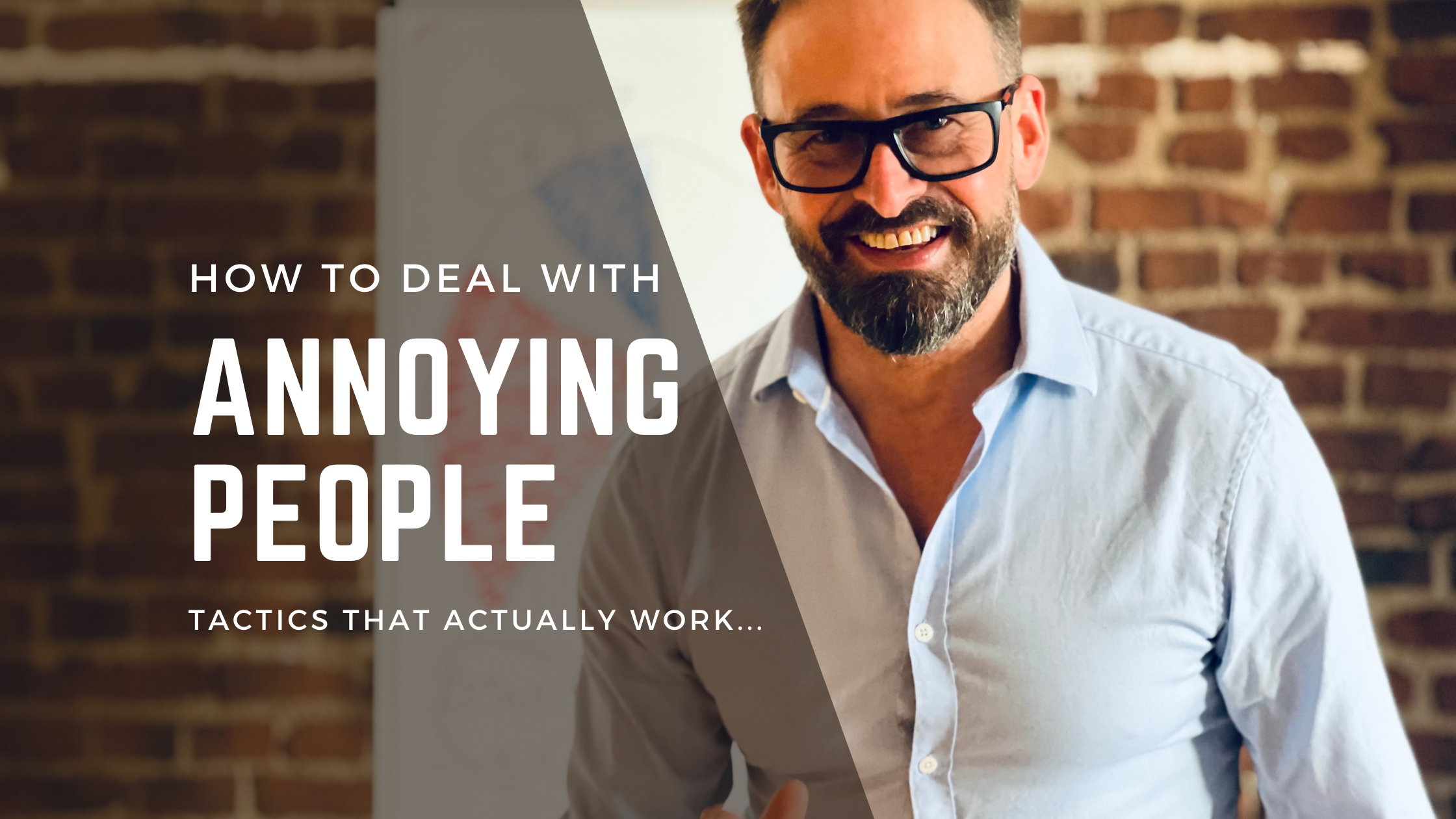 Do you have to deal with difficult people? Here’s some  tactics that can help - without resorting to aggression or manipulation.