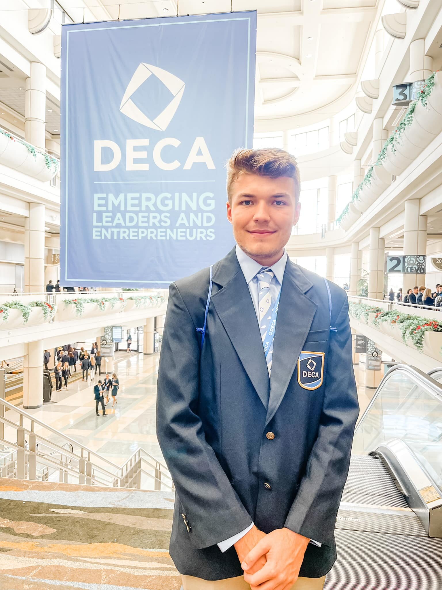 💙ICDC 2023!!!💙

Proud of this boy!

He was up against 196 other competitors. 

He didn&rsquo;t come home with the much coveted DECA glass but he did place 1st in state and I&rsquo;m super proud of him for that. 

Sometimes you win, sometimes you le