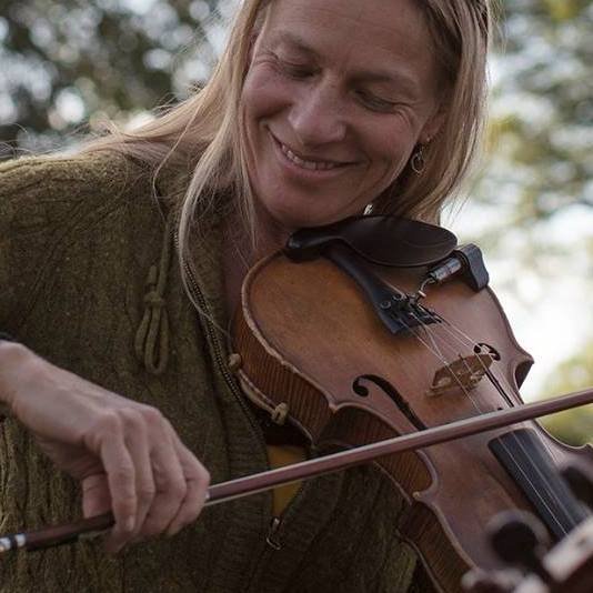 Andrea Earley Coen, Dance Caller & Fiddle/Barn Dance All-Star Band