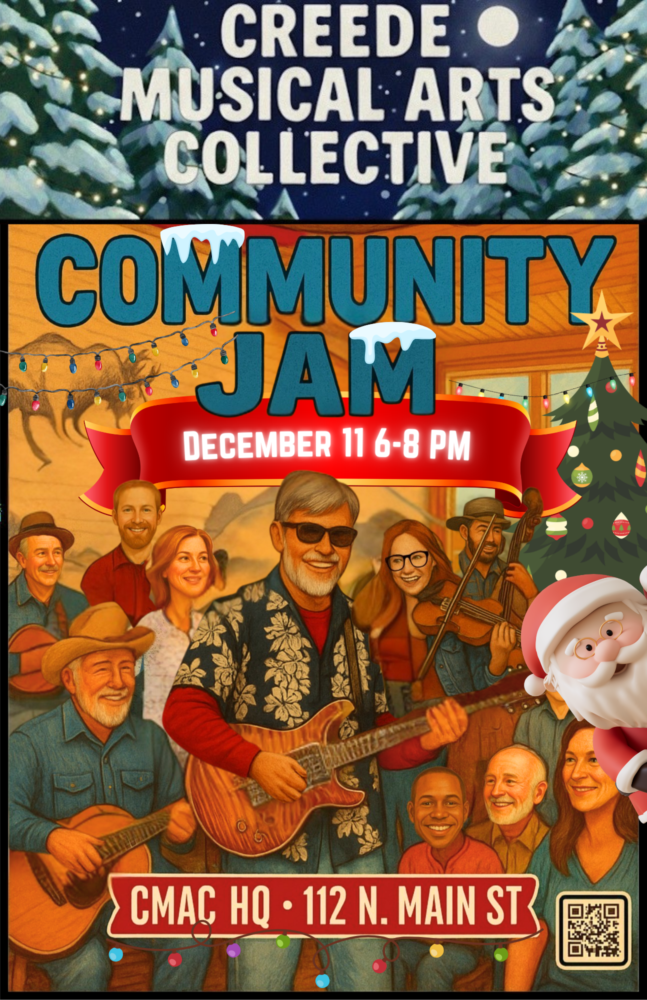 Community Jam, special HOLIDAY edition