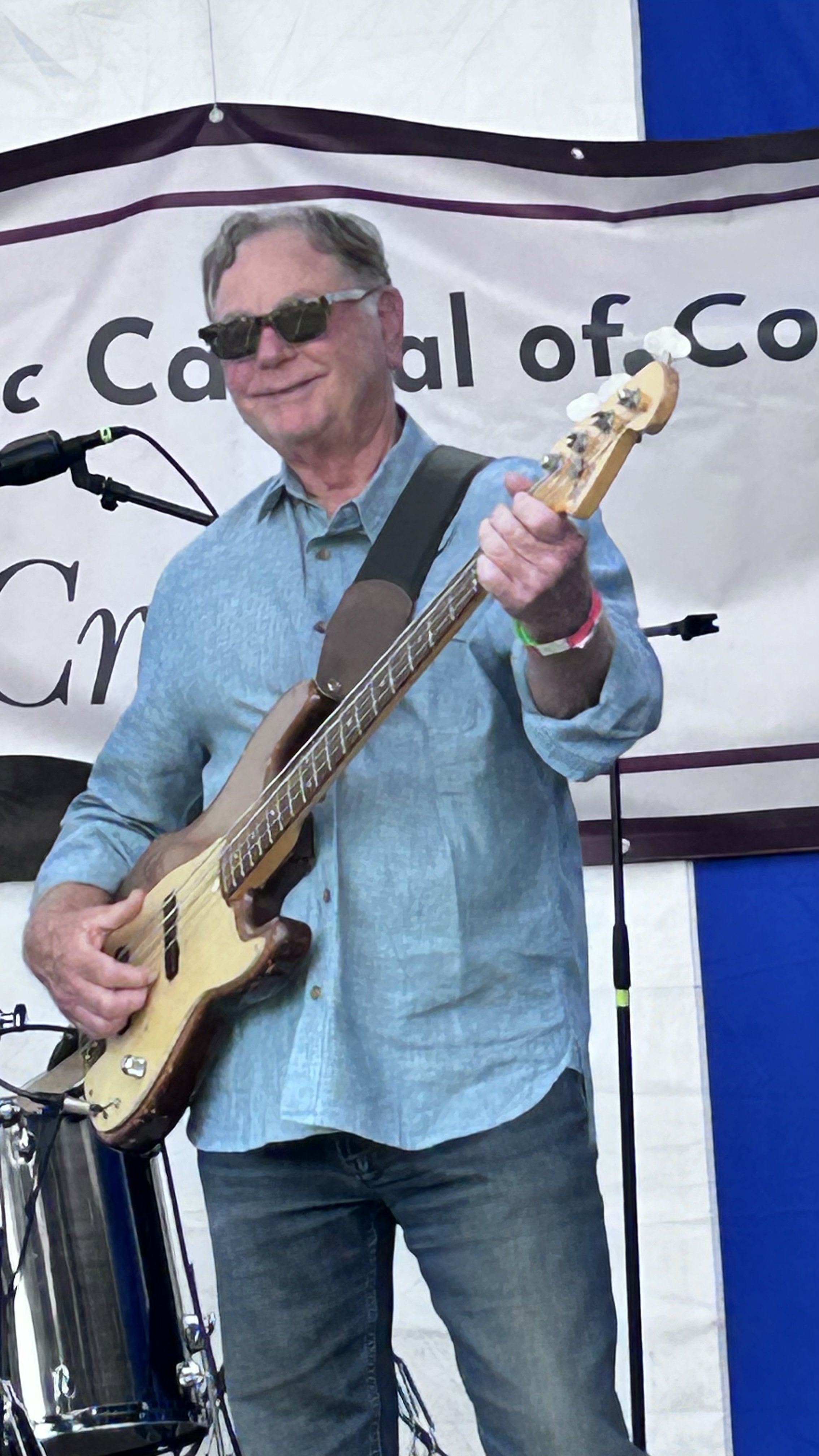 Tommy Speake, bass guitar/Willow Creek Journal Live Improv Band
