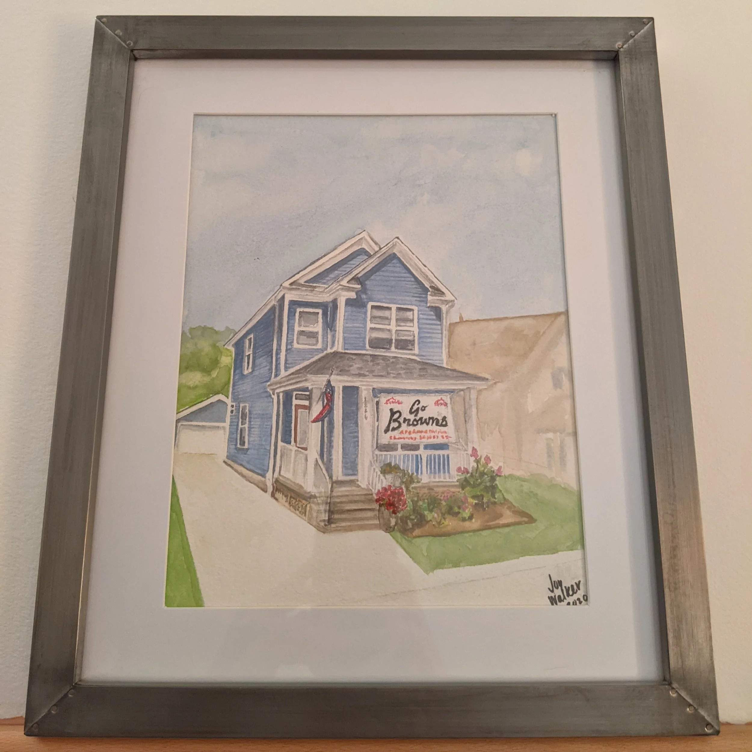 House portrait with Frame