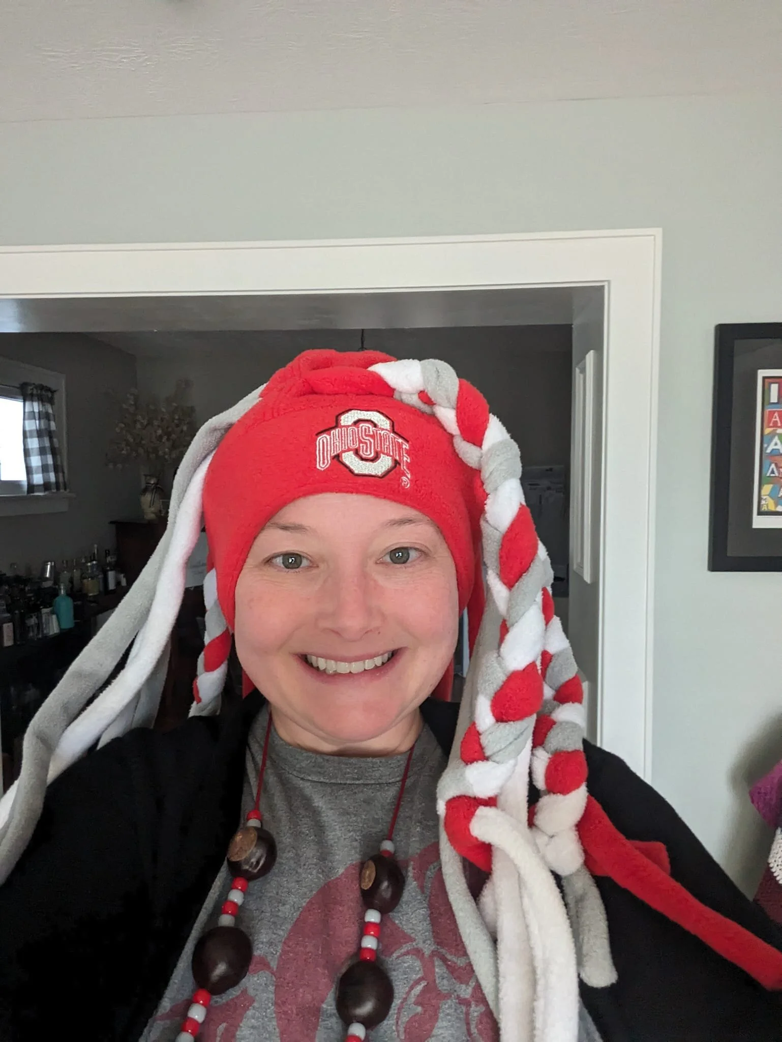 It's my OSU vs Michigan Hat. Been around since Fall 2006!