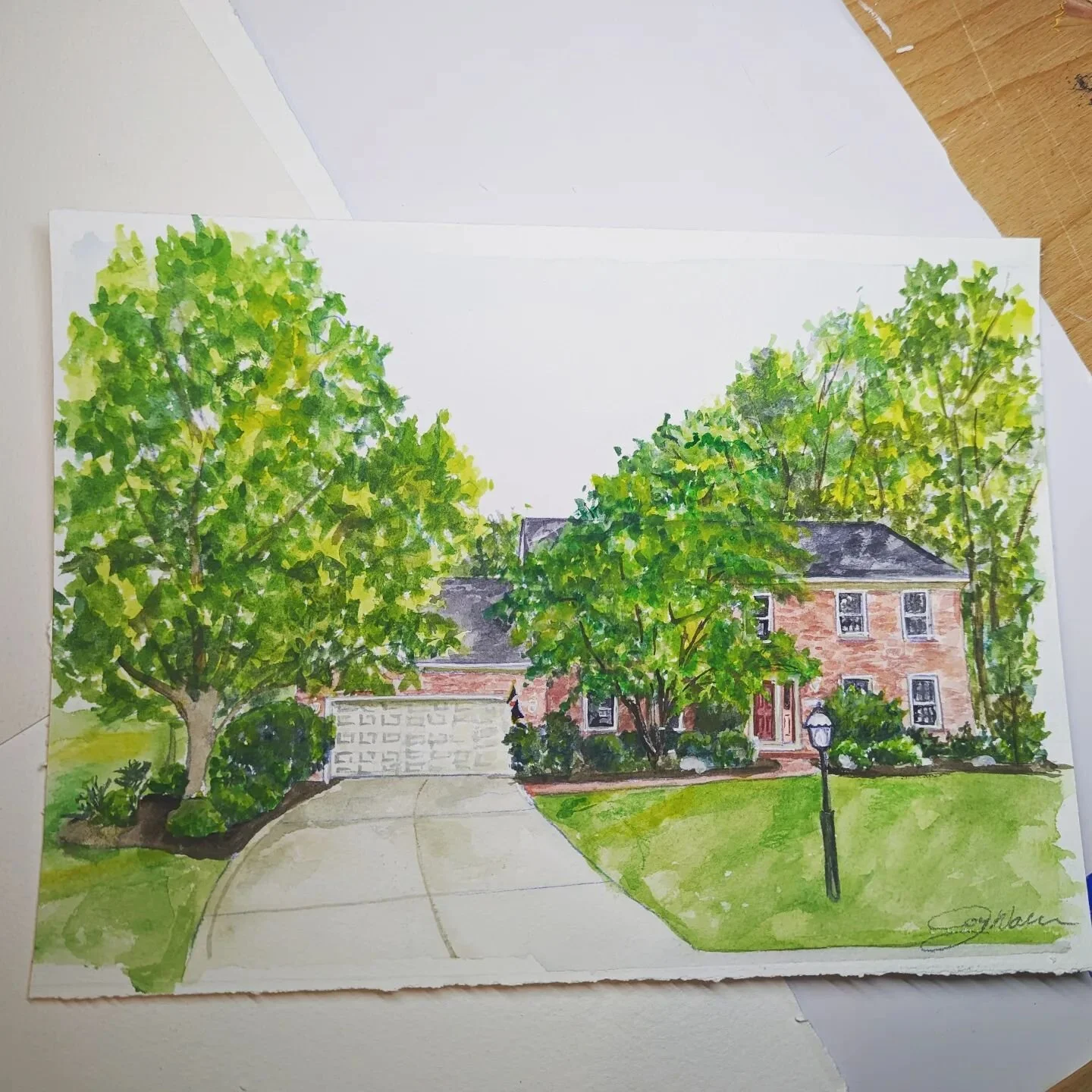 Holiday House Portrait!