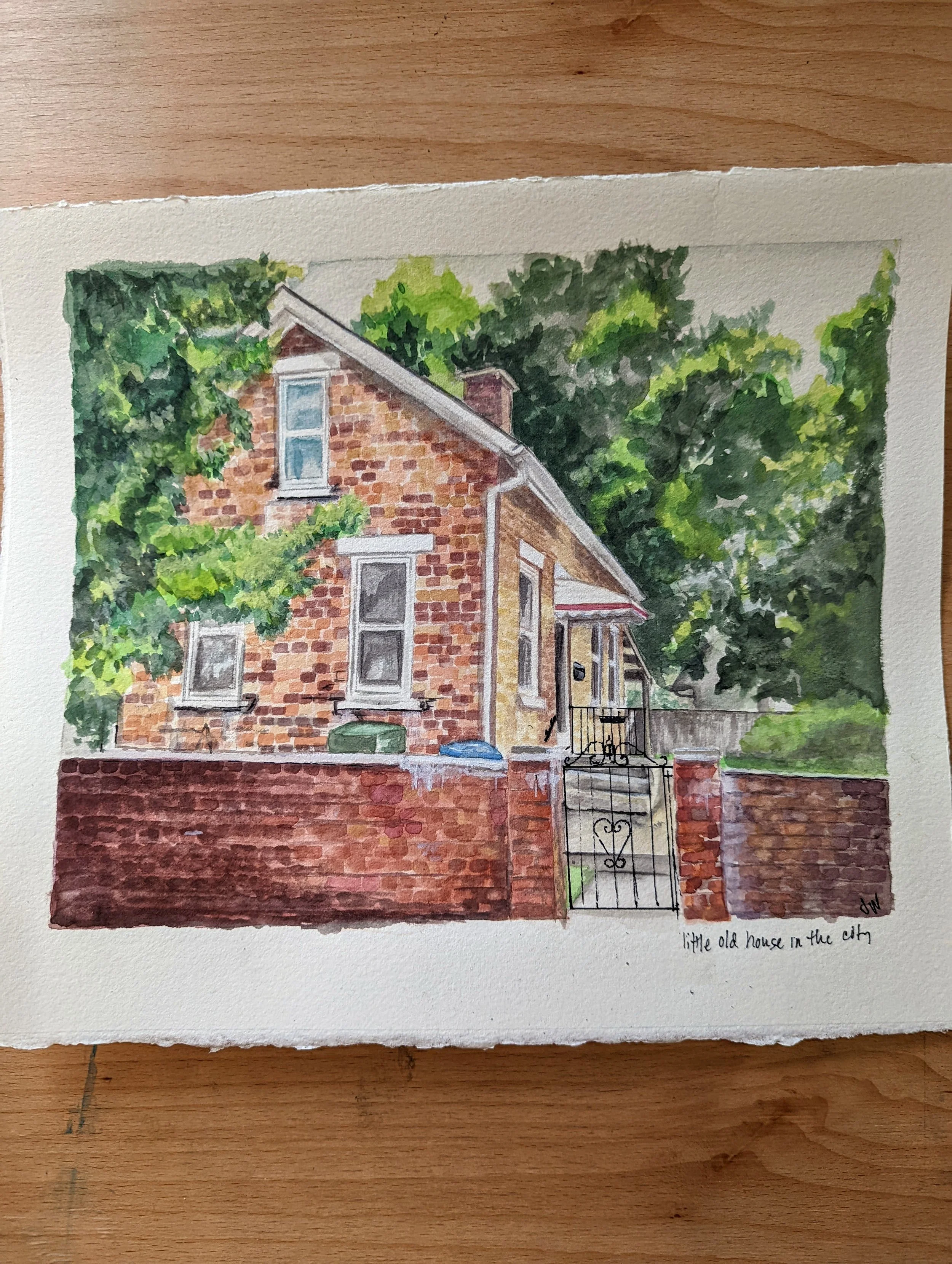 House portrait