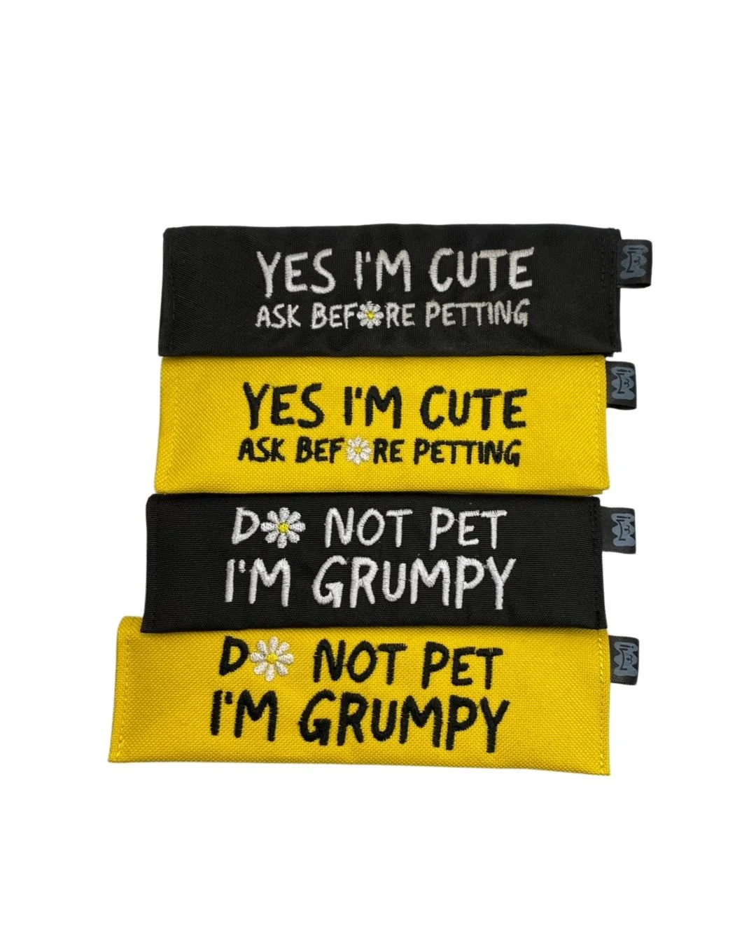 *PRE-MADE* Embroidered Leash Talker | 2x7" Standard