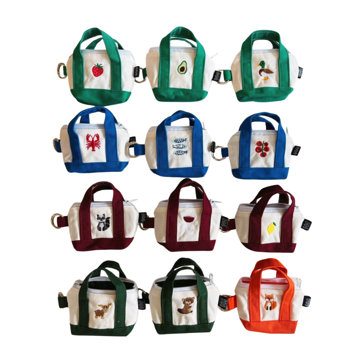 *NEW/ PRE-MADE* Mini Tote Keychain